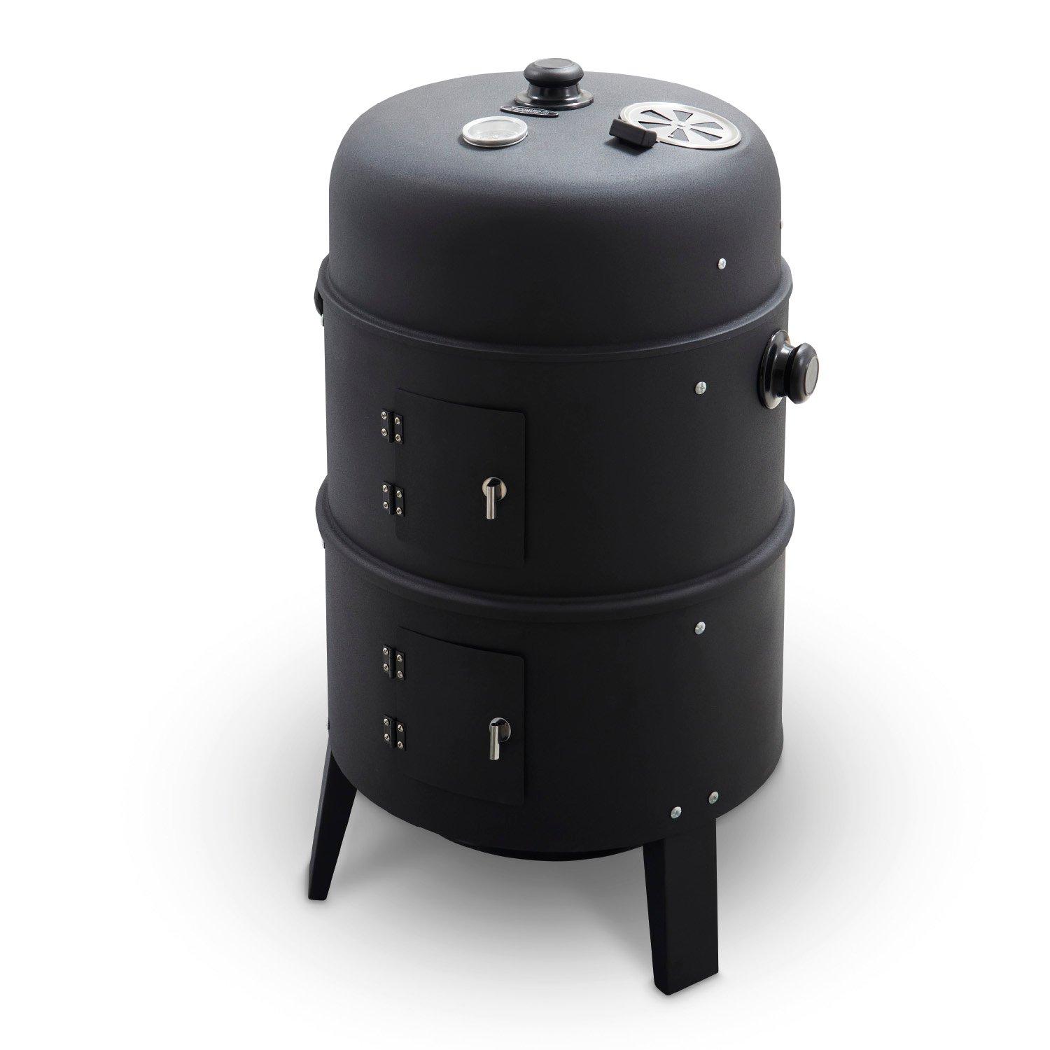 Tower Smoker Grill in Black - Image 5