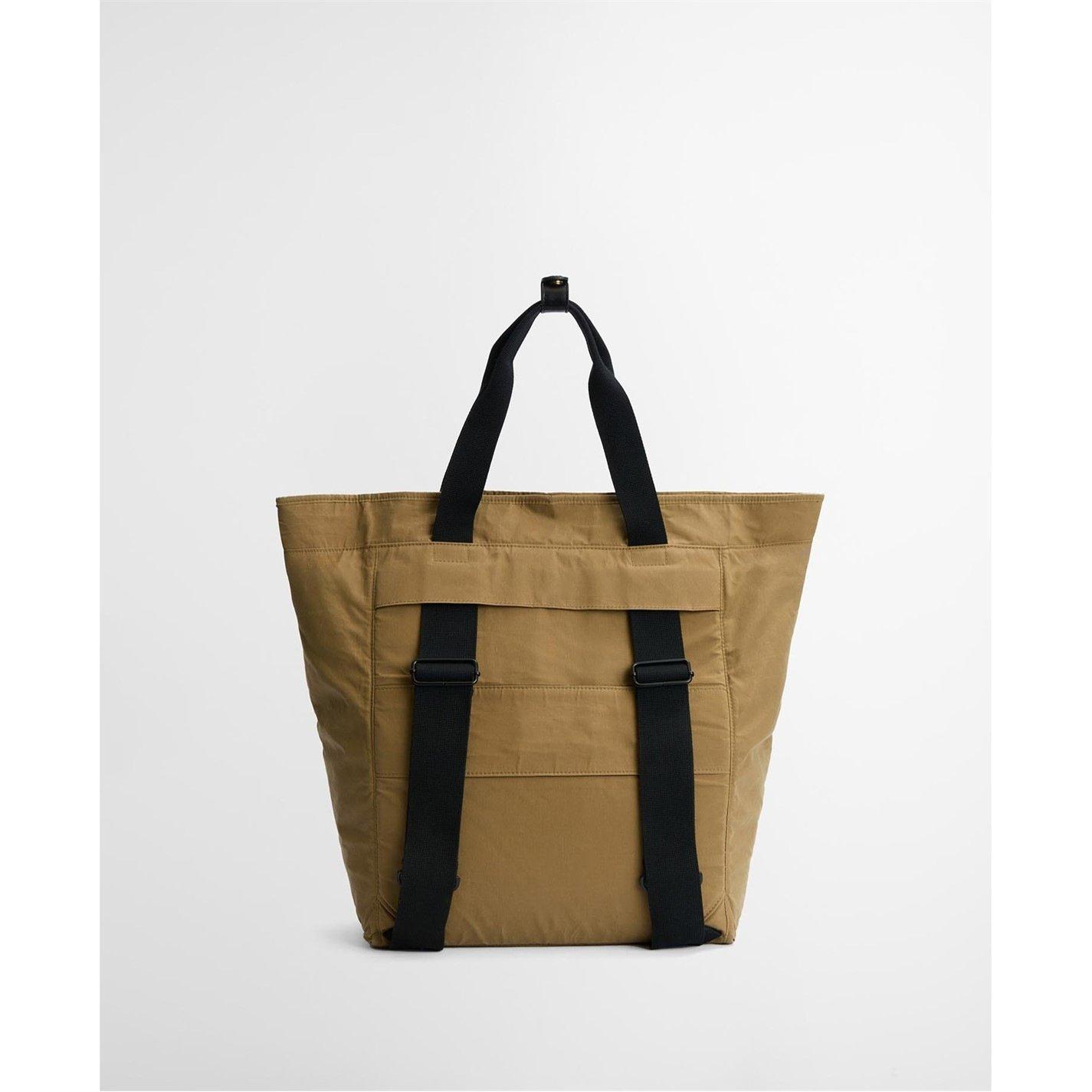 Gold Khaki KH51 - Barbour - Transport 3 Way Tote Bag - 3