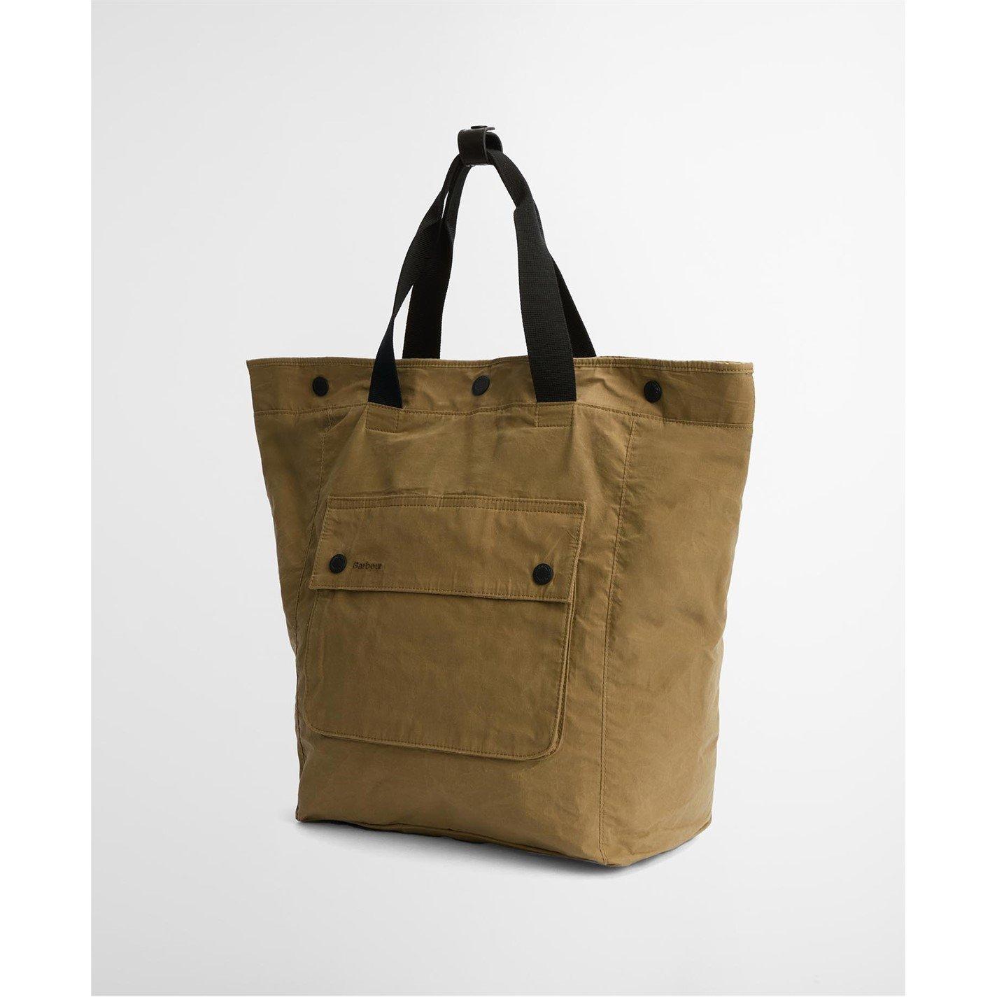 Gold Khaki KH51 - Barbour - Transport 3 Way Tote Bag - 5