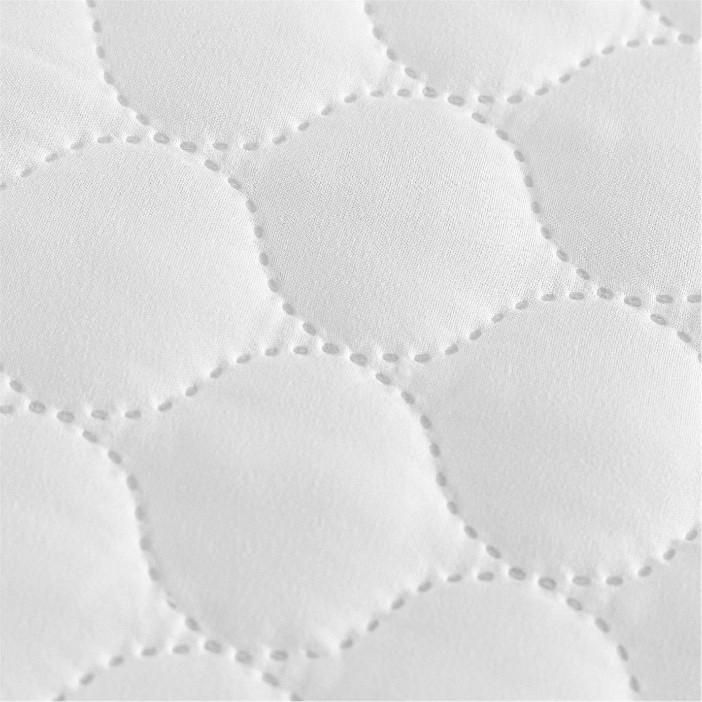White - Slumberdown - Airstream Breathable 4cm Mattress Topper - 6