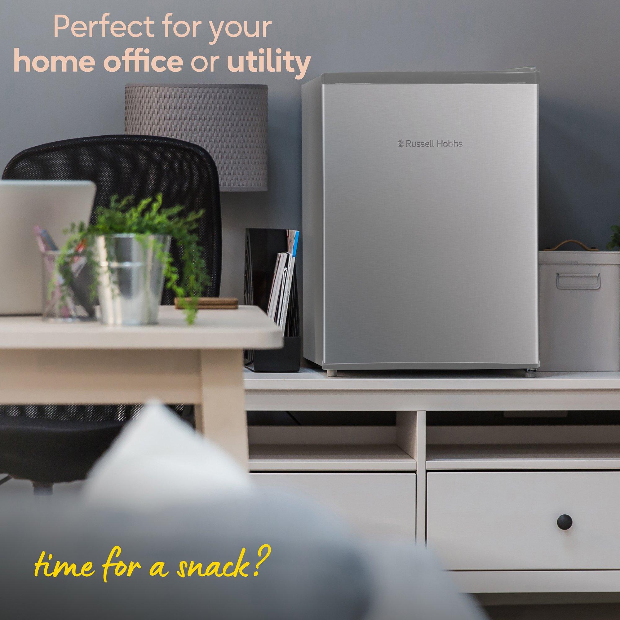Silver - Russell Hobbs - RUSSELL HOBBS 66L TABLE TOP FRIDGE - 5