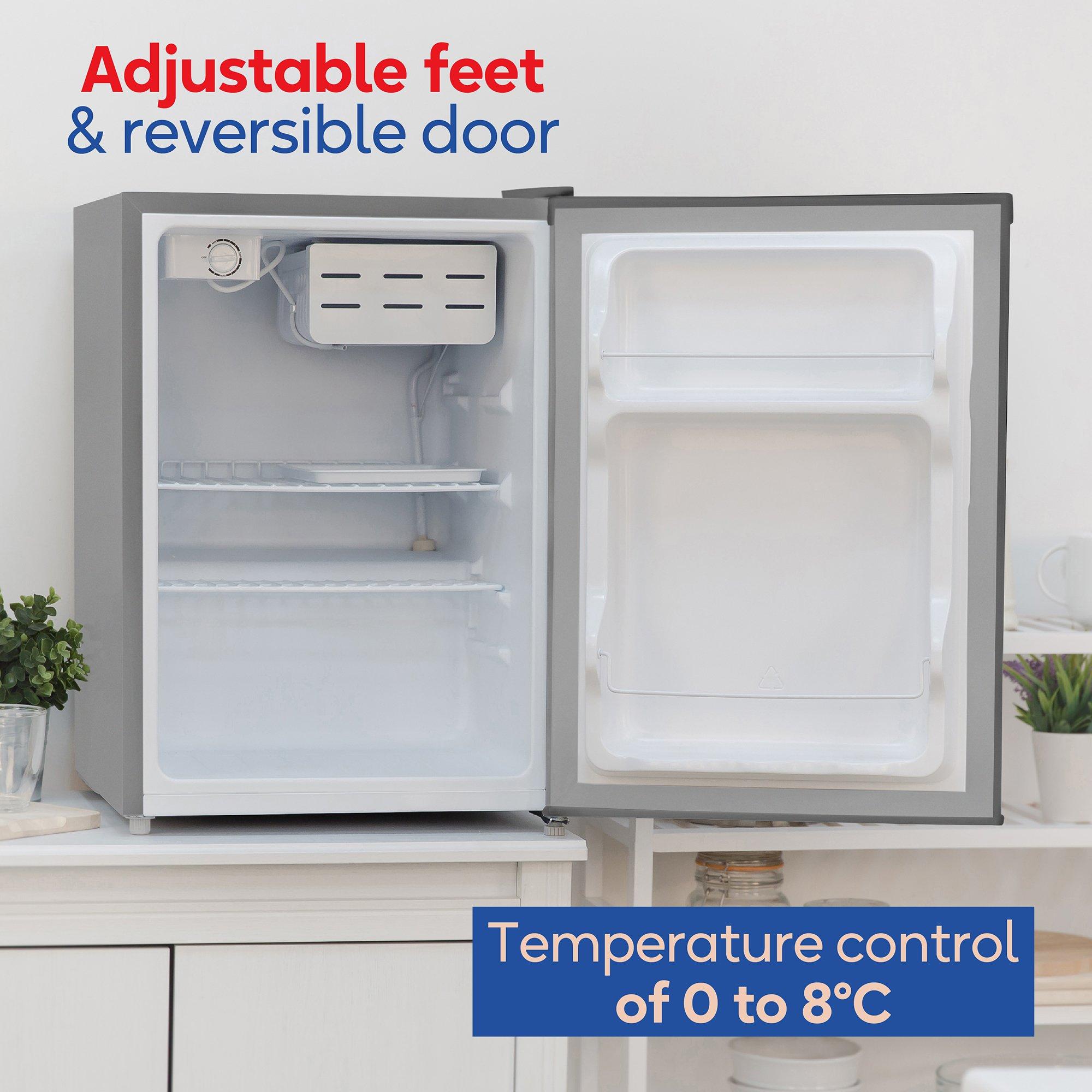 Silver - Russell Hobbs - RUSSELL HOBBS 66L TABLE TOP FRIDGE - 6