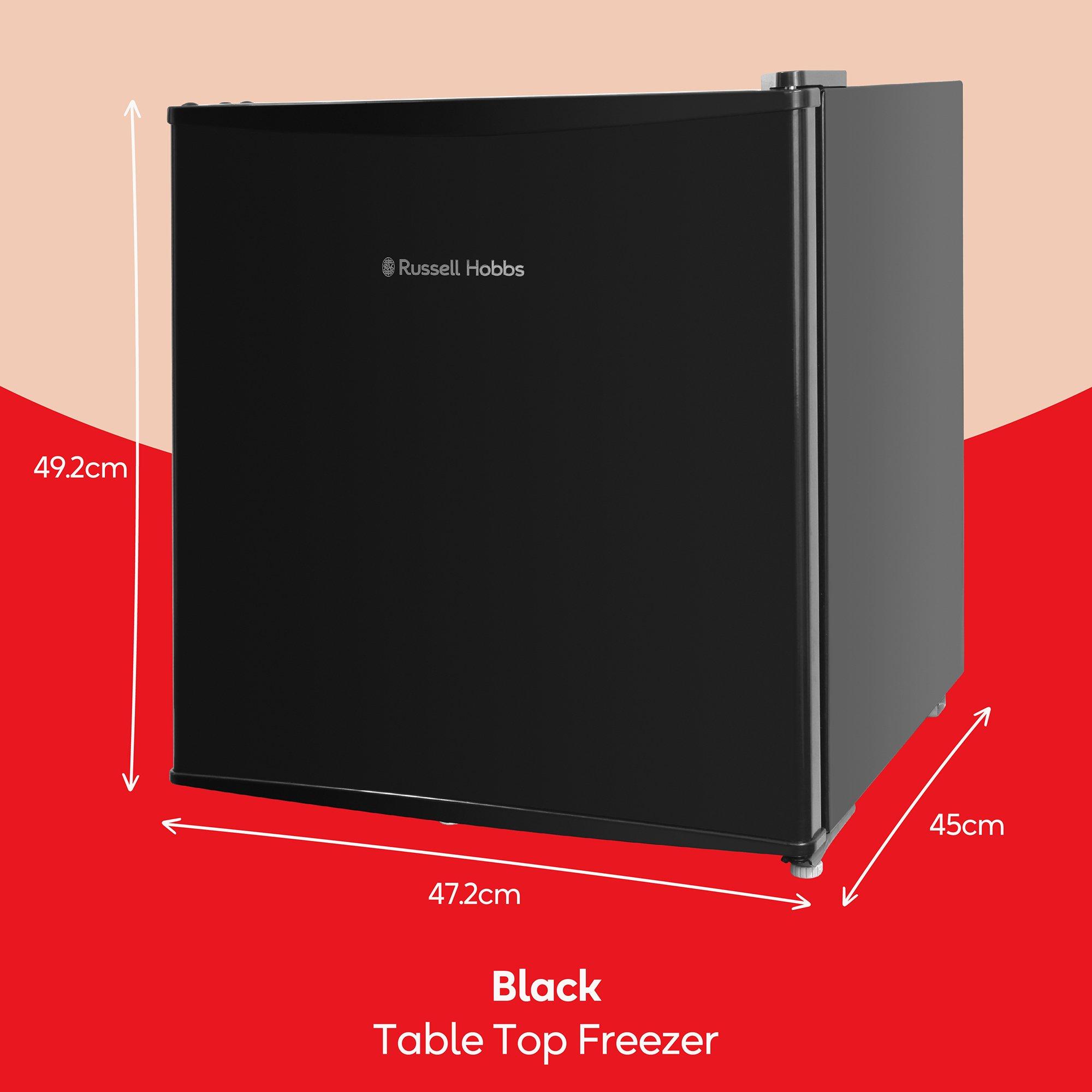 Black - Russell Hobbs - RUSSELL HOBBS 31L TABLE TOP FREEZER - BLACK - 2