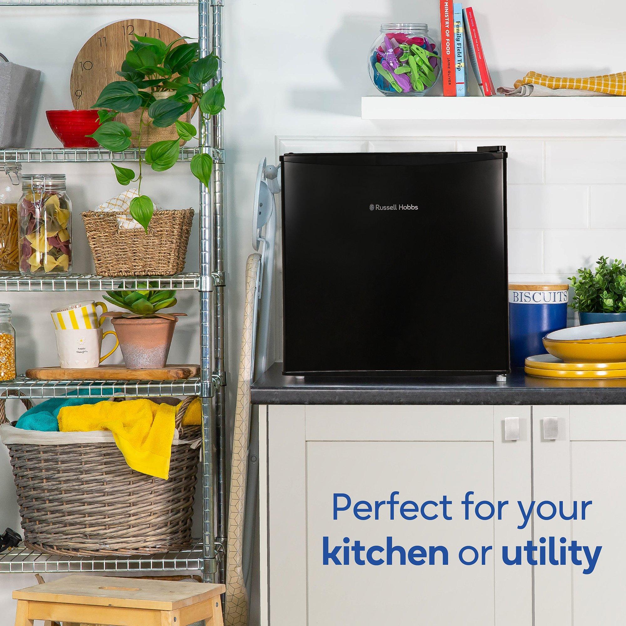 Black - Russell Hobbs - RUSSELL HOBBS 31L TABLE TOP FREEZER - BLACK - 5