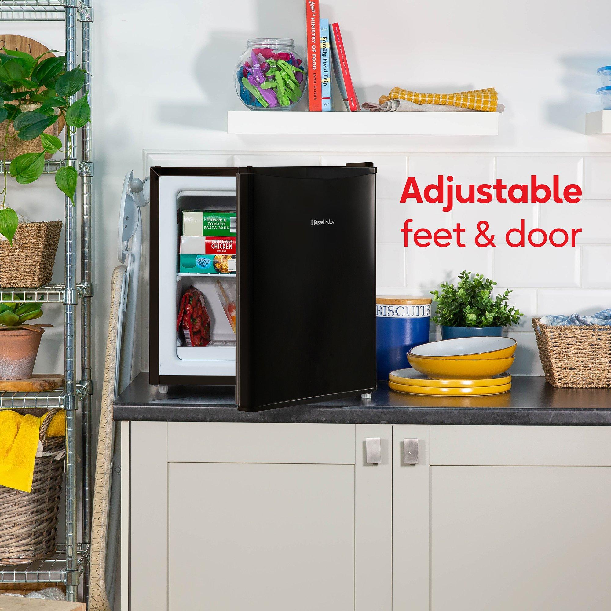 Black - Russell Hobbs - RUSSELL HOBBS 31L TABLE TOP FREEZER - BLACK - 6