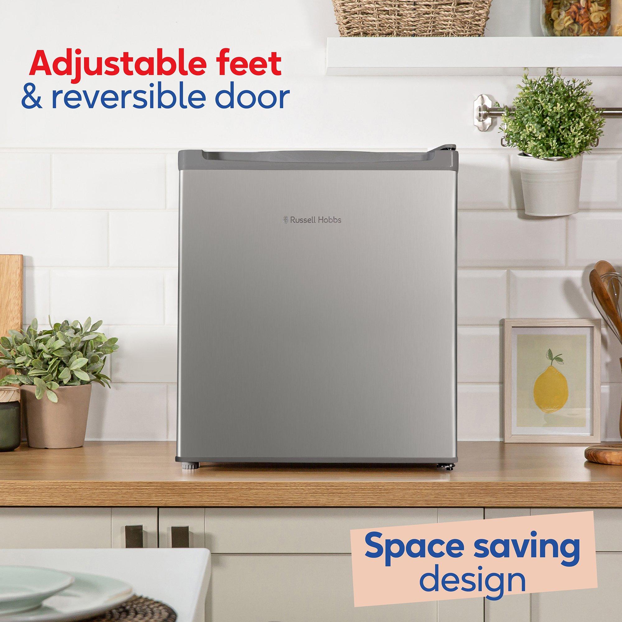 Silver - Russell Hobbs - RUSSELL HOBBS 40L TABLE TOP FRIDGE - 6
