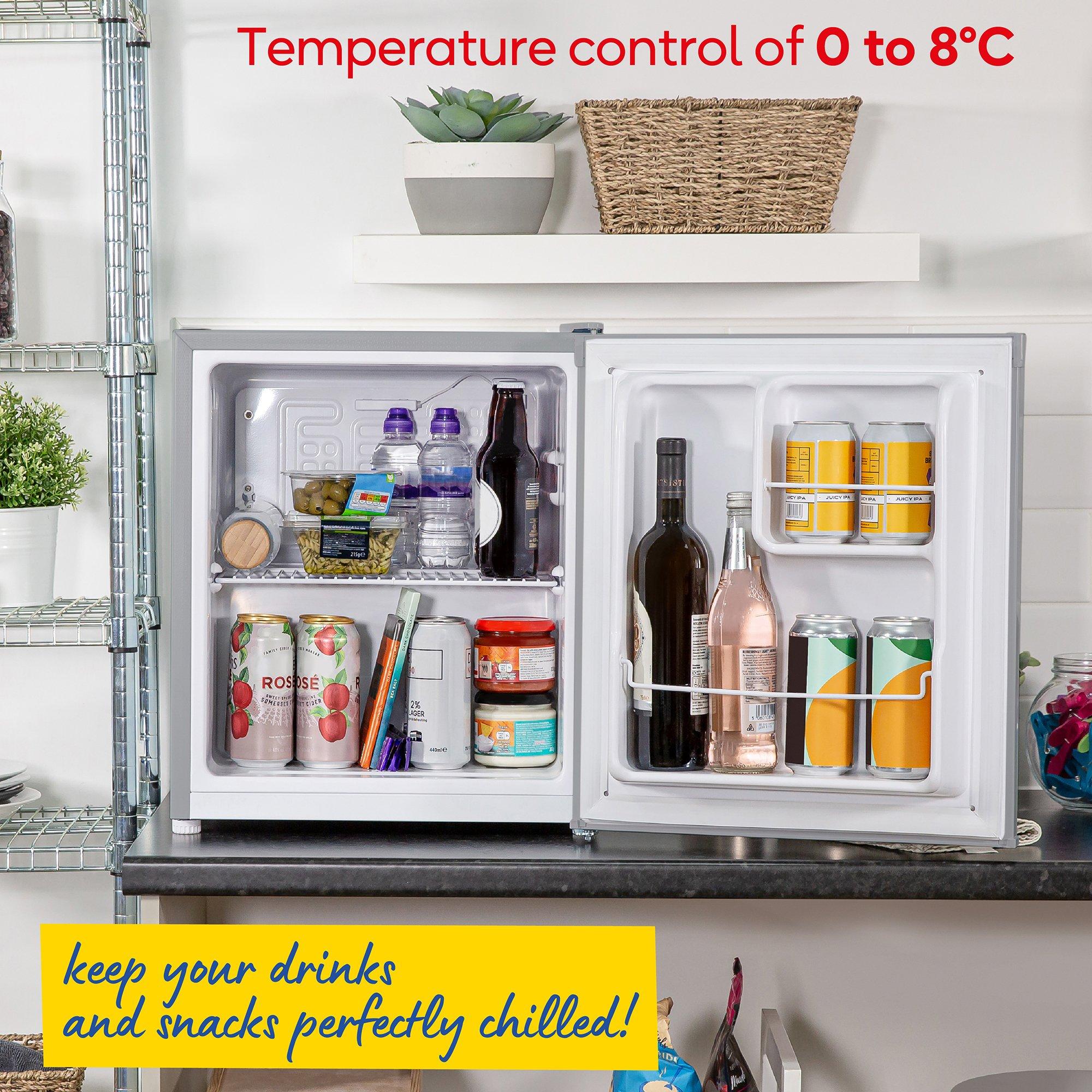 Silver - Russell Hobbs - RUSSELL HOBBS 40L TABLE TOP FRIDGE - 7