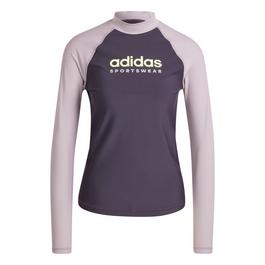 adidas Womens Long Sleeve Rash Guard