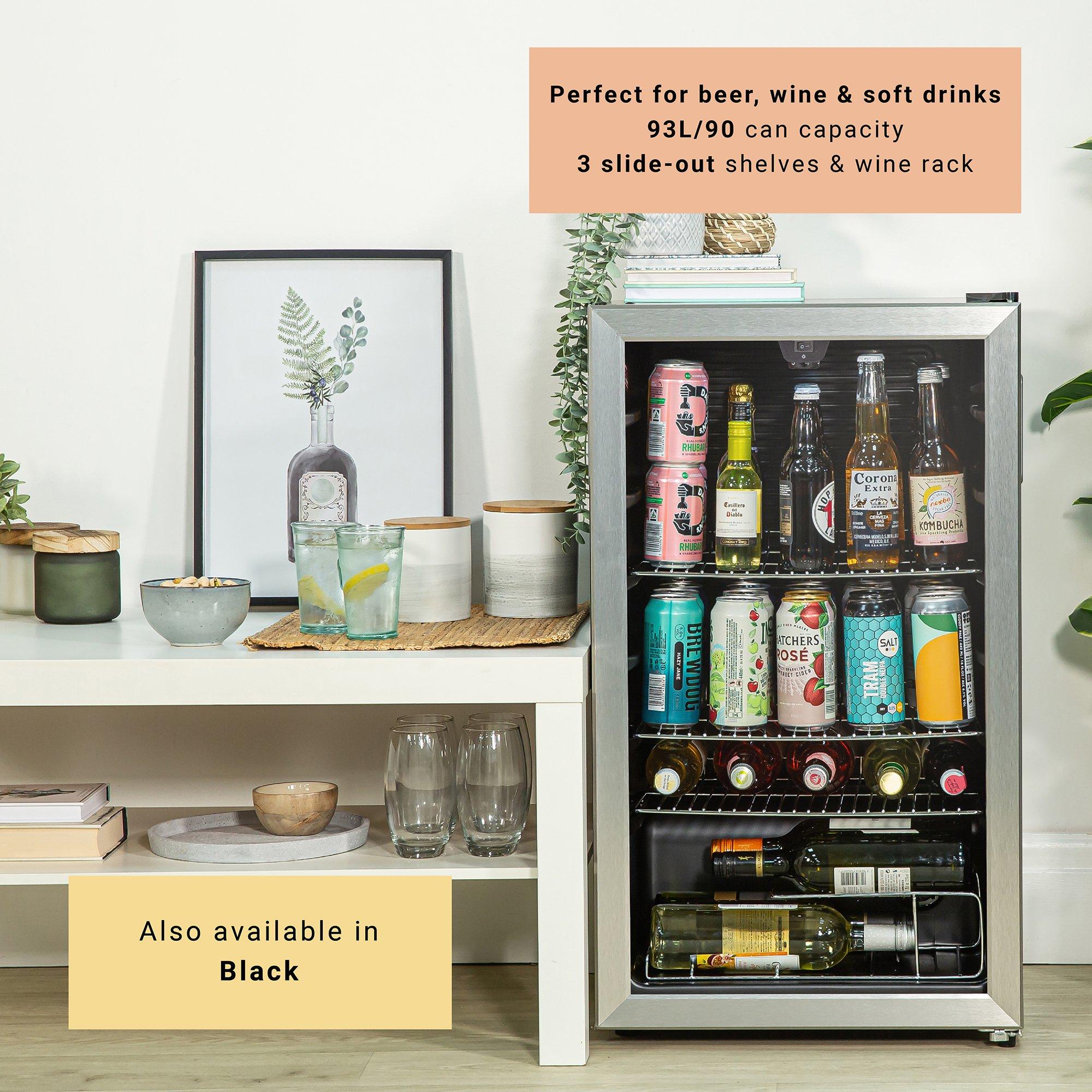 Silver - KUHLA - 48 CAN BEVERAGE COOLER - STAINLESS STEEL - 3