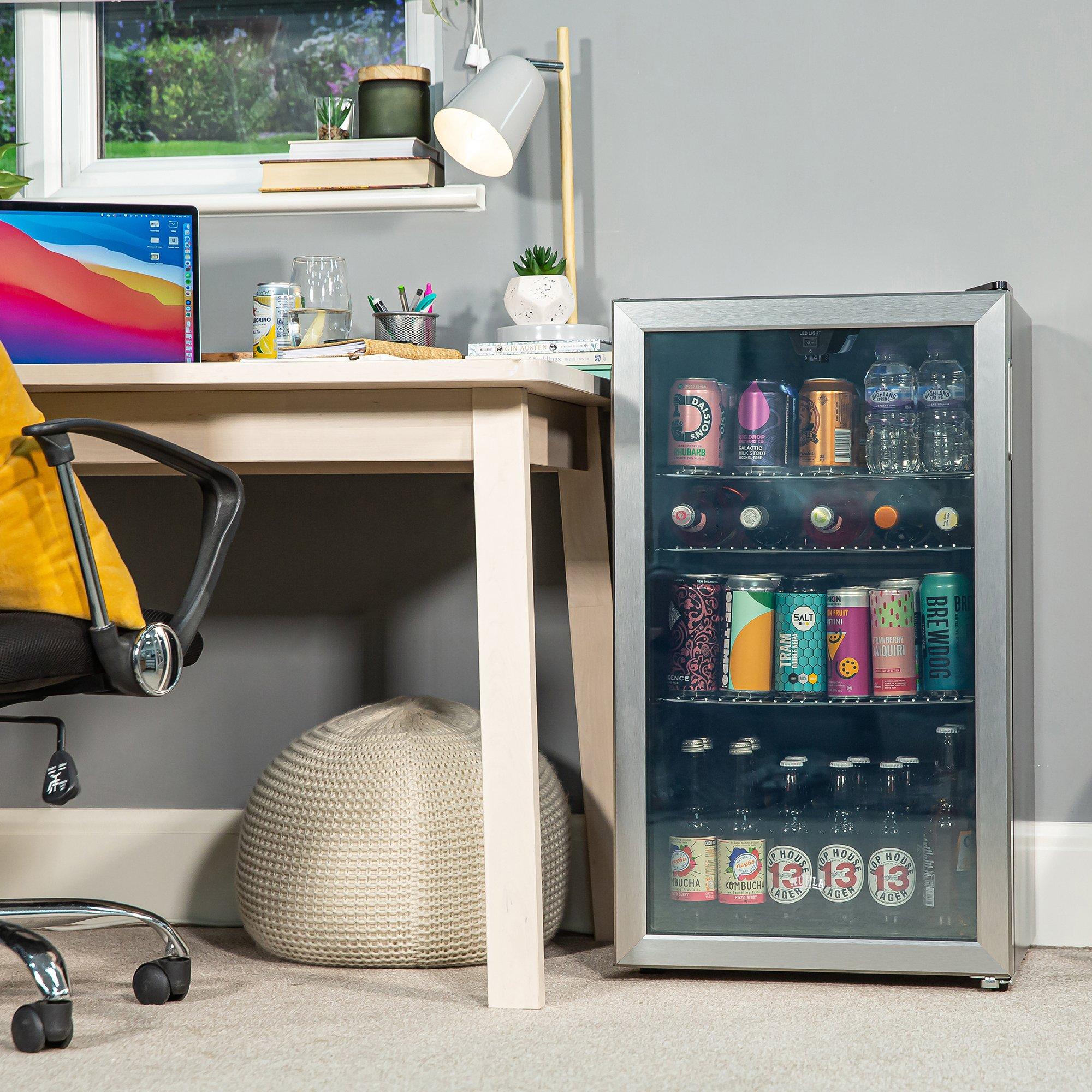 Silver - KUHLA - 48 CAN BEVERAGE COOLER - STAINLESS STEEL - 4