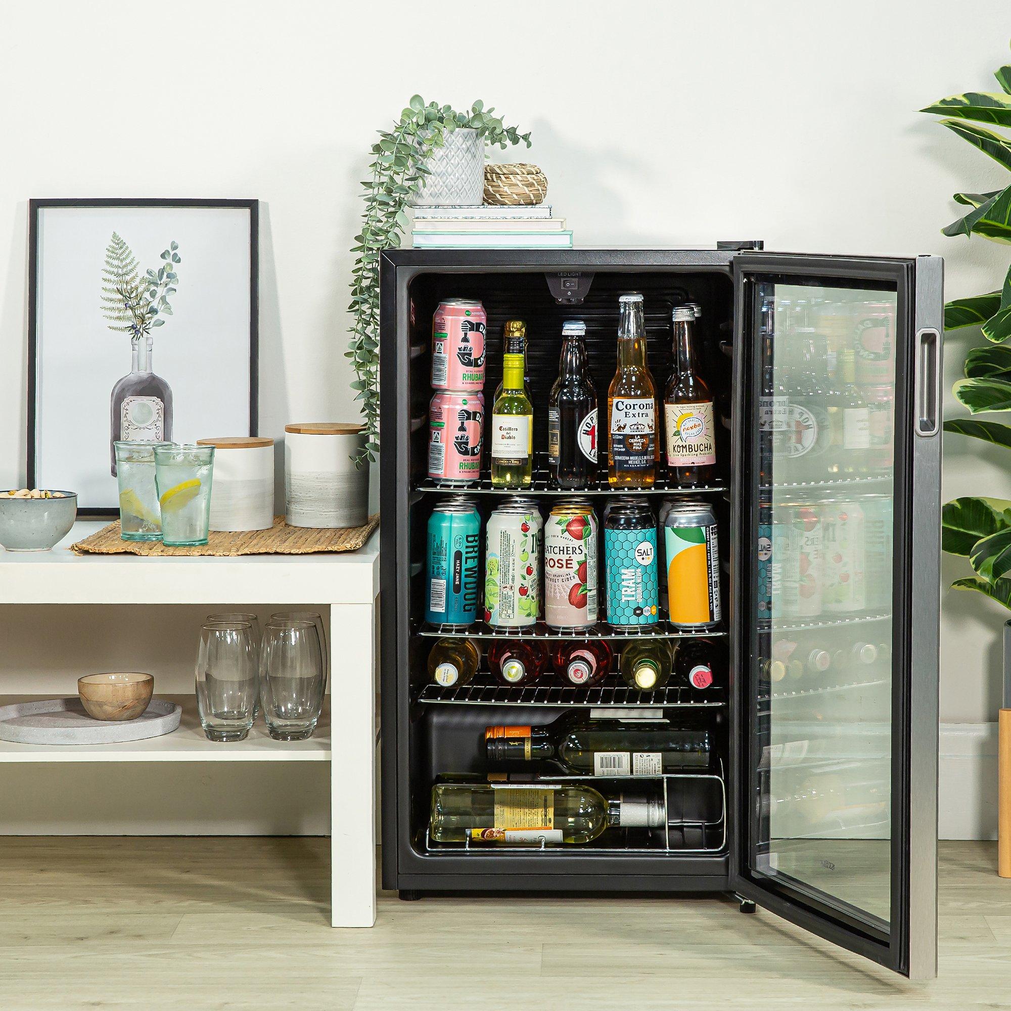 Silver - KUHLA - 48 CAN BEVERAGE COOLER - STAINLESS STEEL - 6