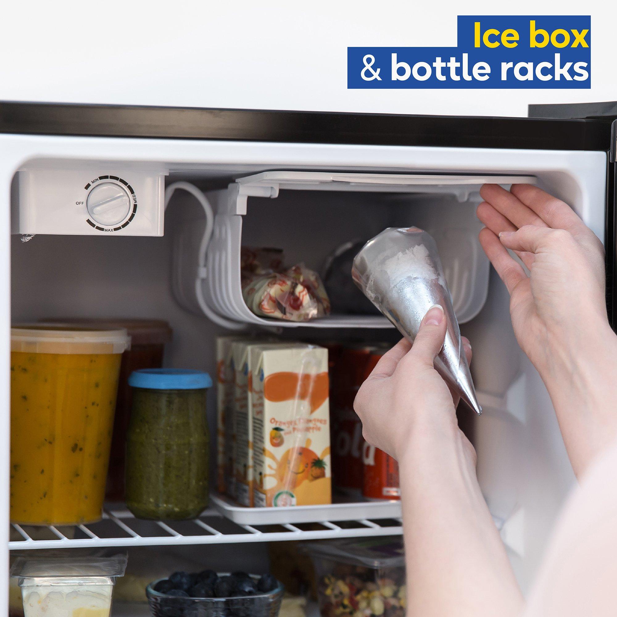 Black - Russell Hobbs - RUSSELL HOBBS 66L TABLE TOP FRIDGE - BLACK - 7