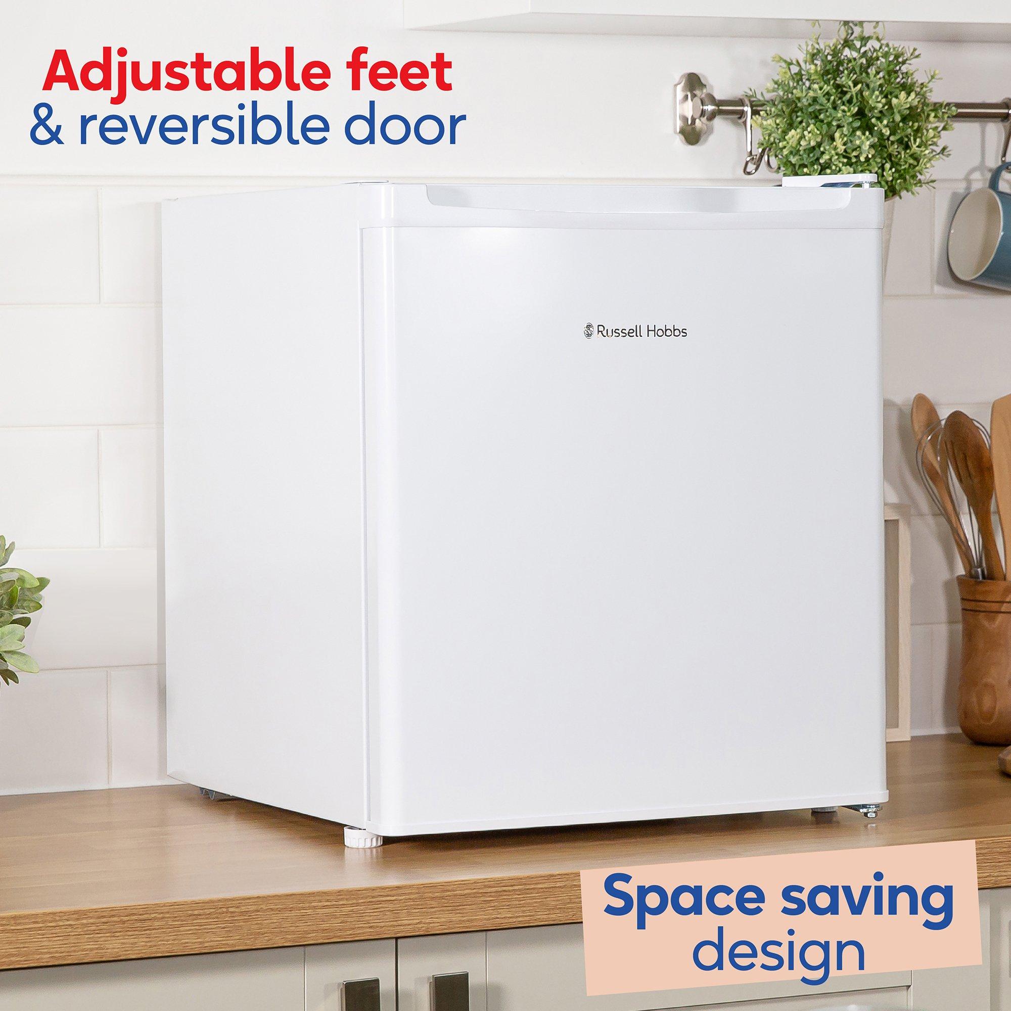 White - Russell Hobbs - RUSSELL HOBBS 40L TABLE TOP FRIDGE - 6