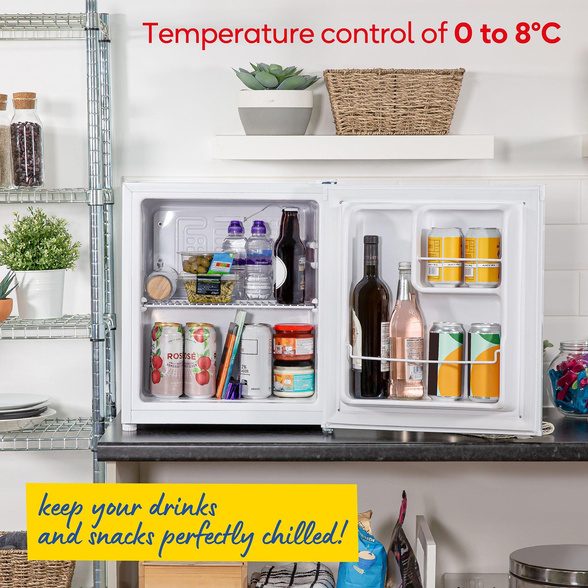 White - Russell Hobbs - RUSSELL HOBBS 40L TABLE TOP FRIDGE - 7