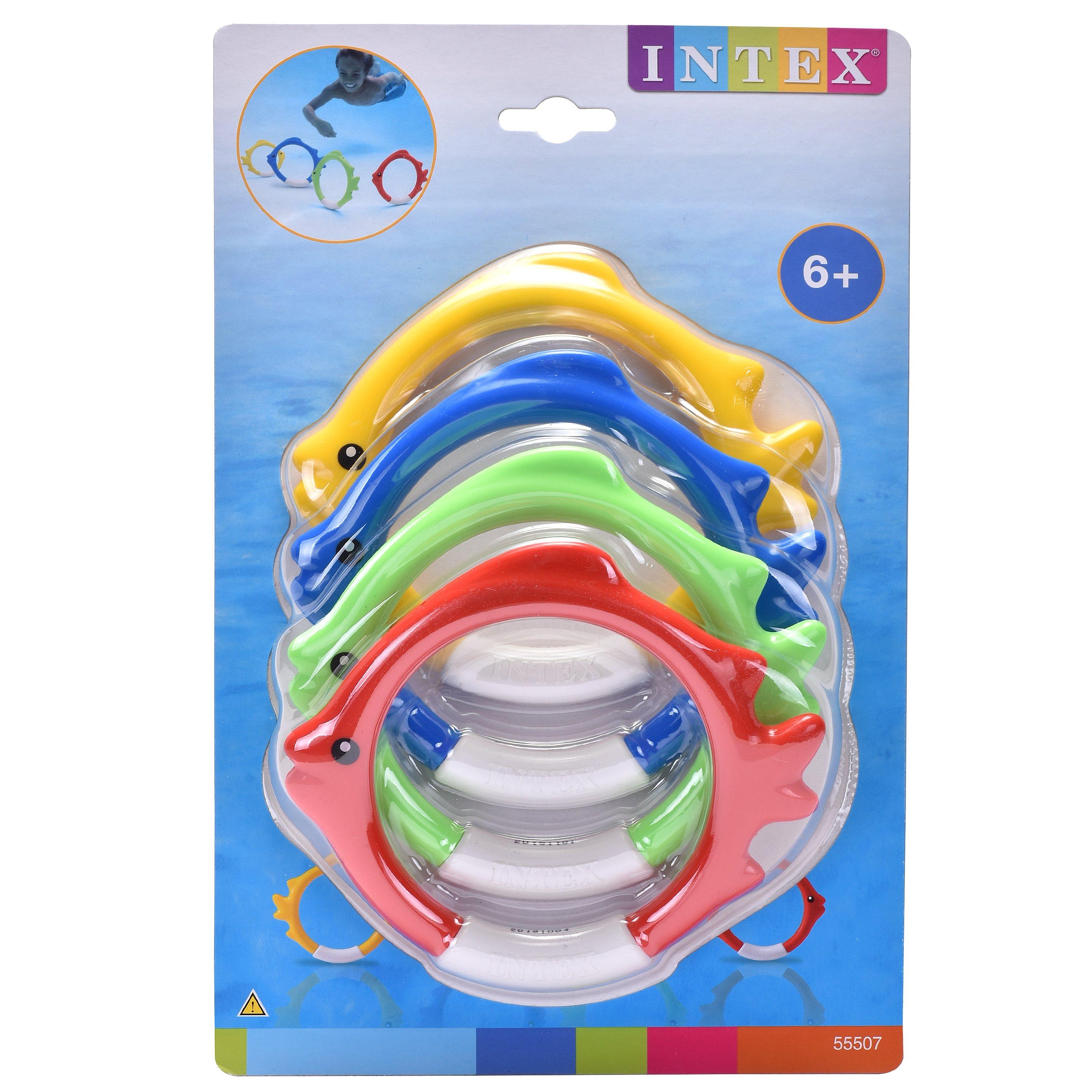 Intex Underwater Fish Rings Dive Sticks Sports Direct MY