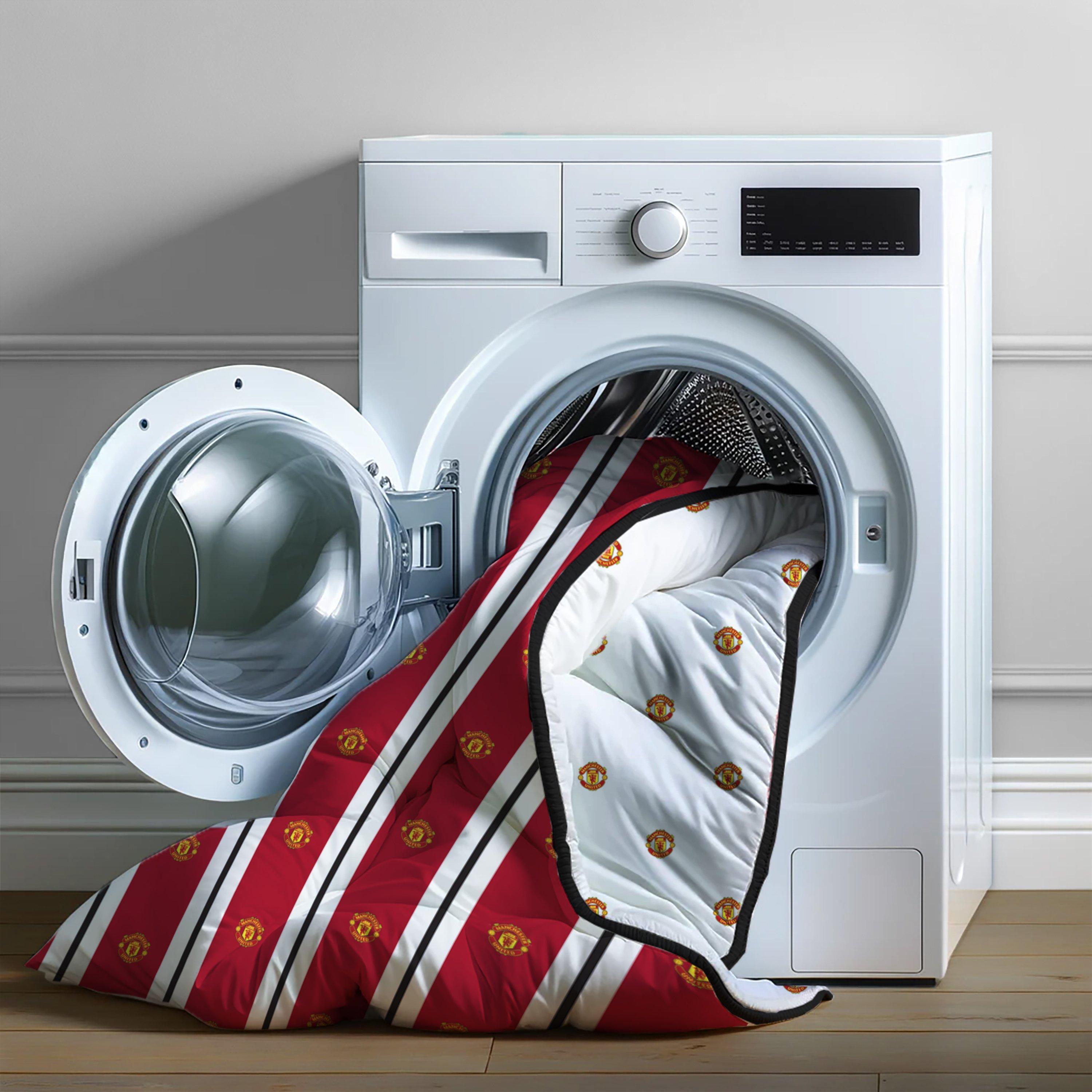 Multi - Team - Man United FC 10.5 Tog Coverless Single Quilt - 2