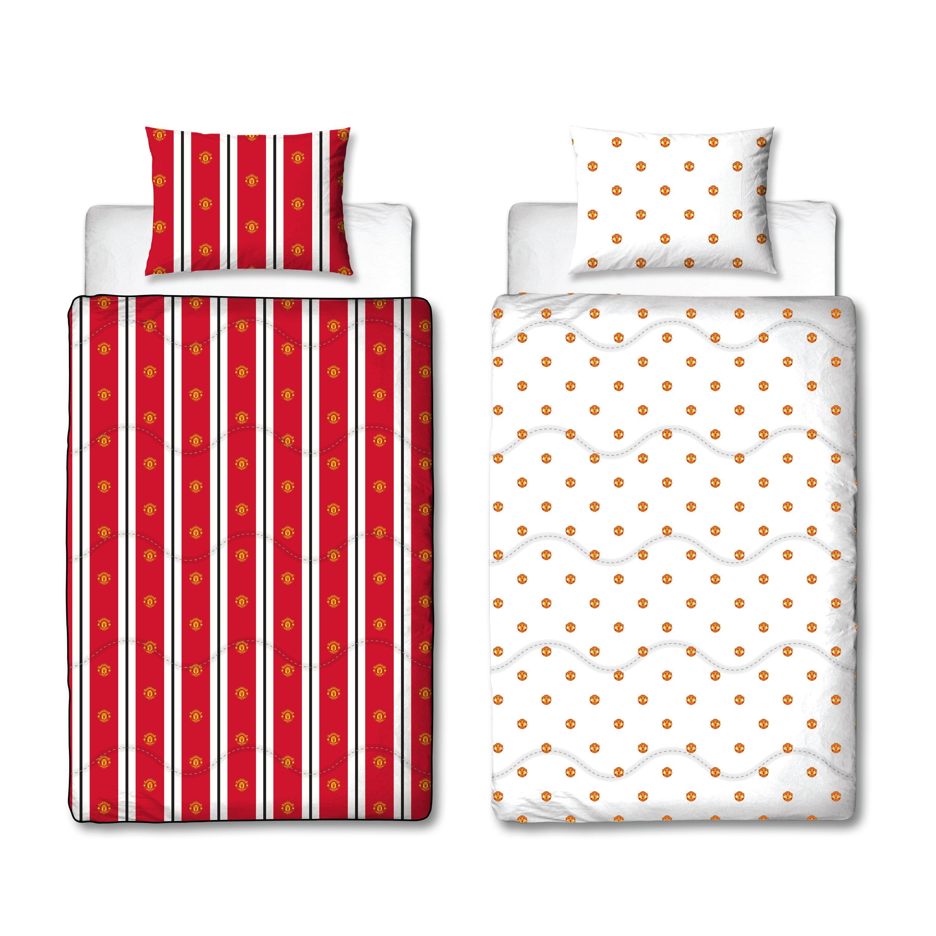 Multi - Team - Man United FC 10.5 Tog Coverless Single Quilt - 4