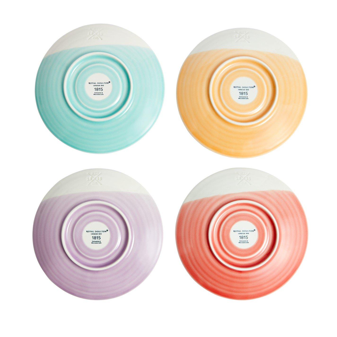 1815 Brights - Royal Doulton - 1815 Brights Cappuccino and Saucer - Set of 4 - 3