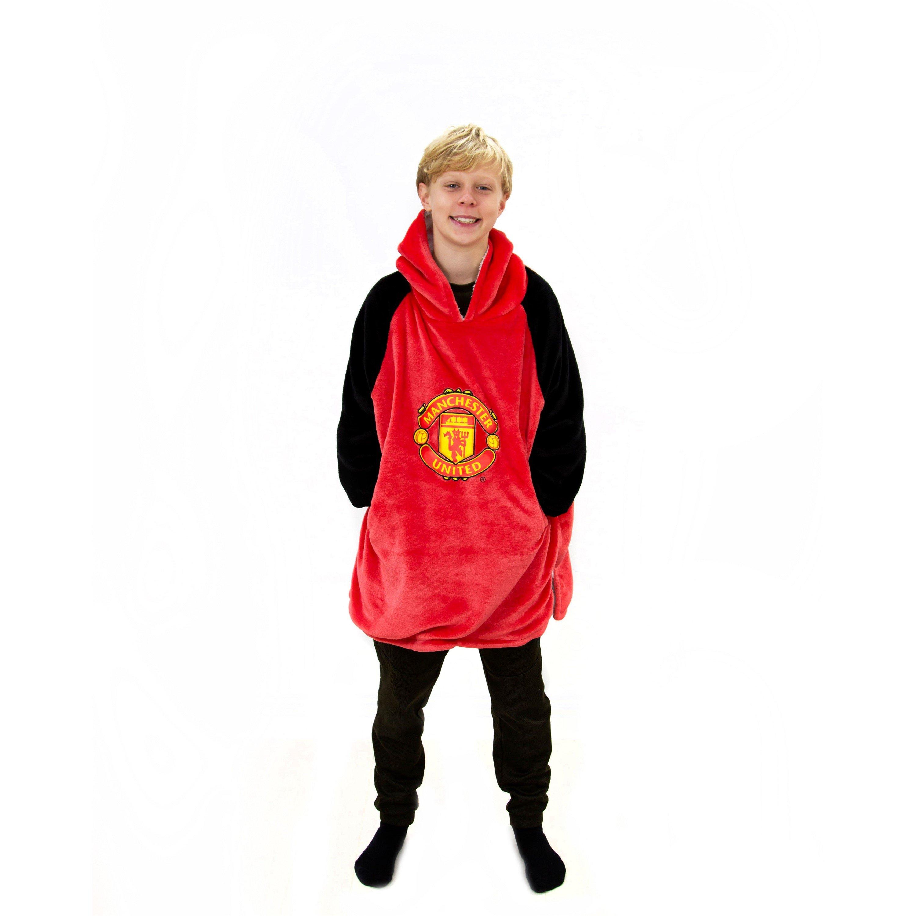 Multi - Team - Man United FC Hooded Wearable Fleece - 1
