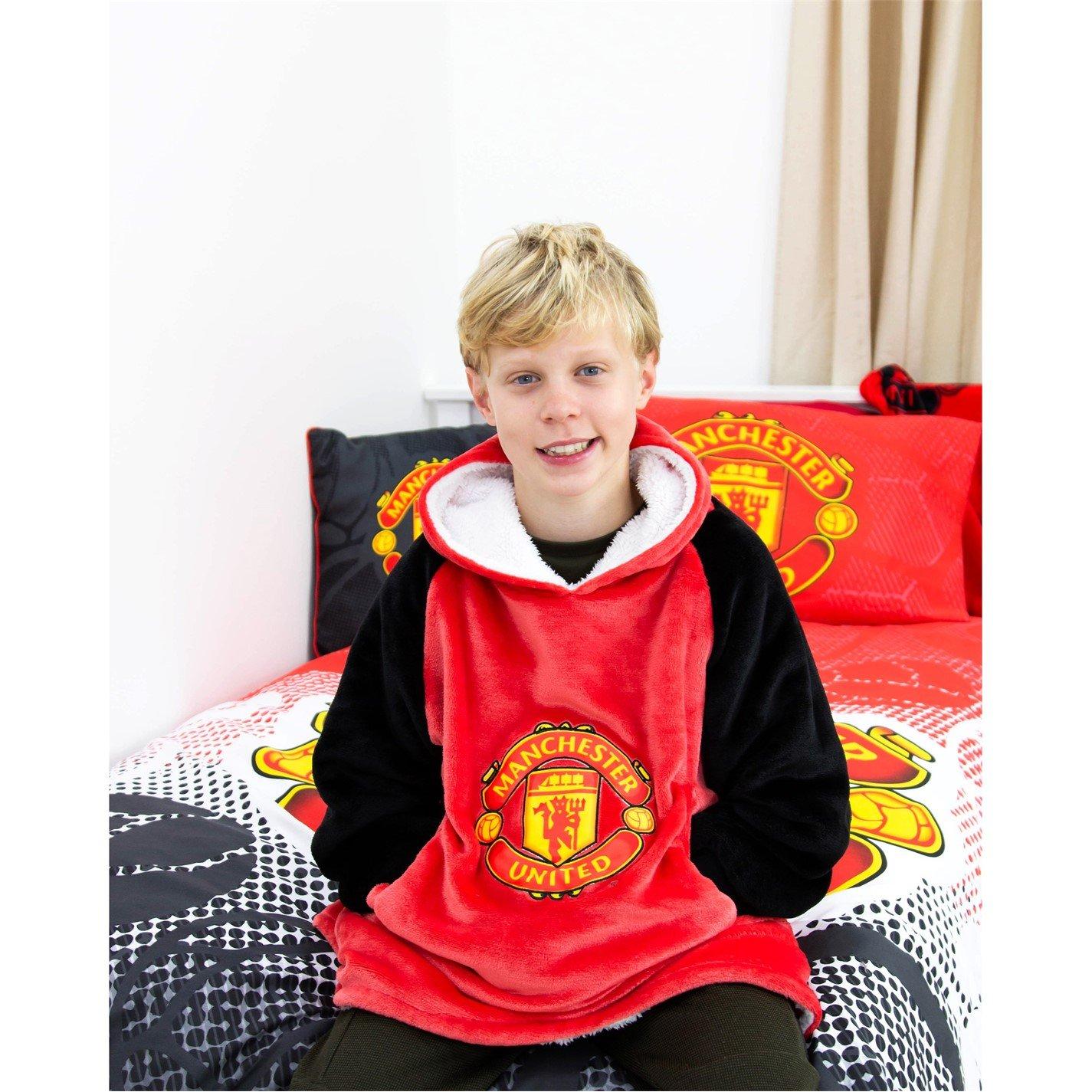 Multi - Team - Man United FC Hooded Wearable Fleece - 3