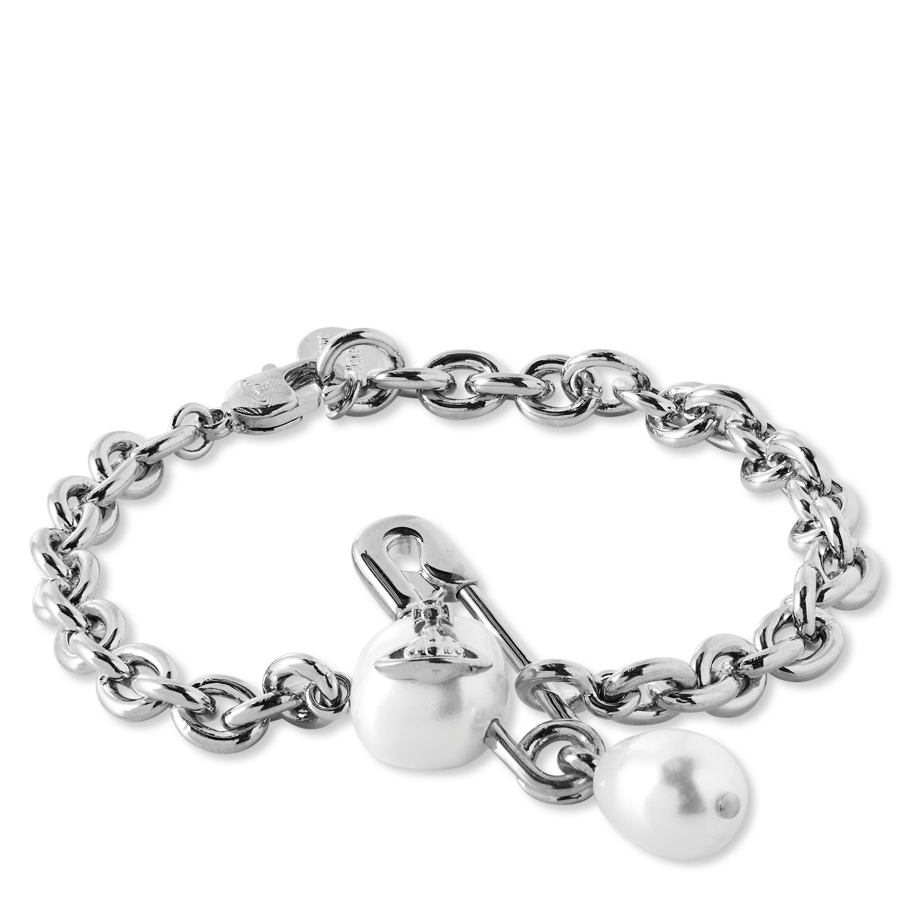 Plat/Crm - Vivienne Westwood - Claude Bracelet - 1