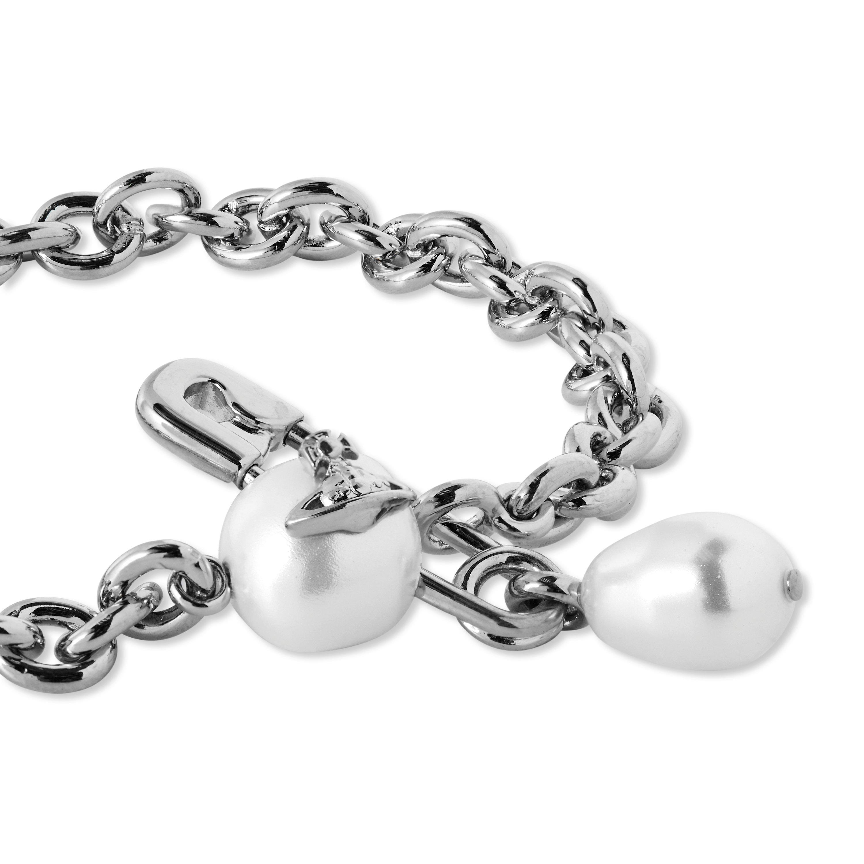 Plat/Crm - Vivienne Westwood - Claude Bracelet - 2