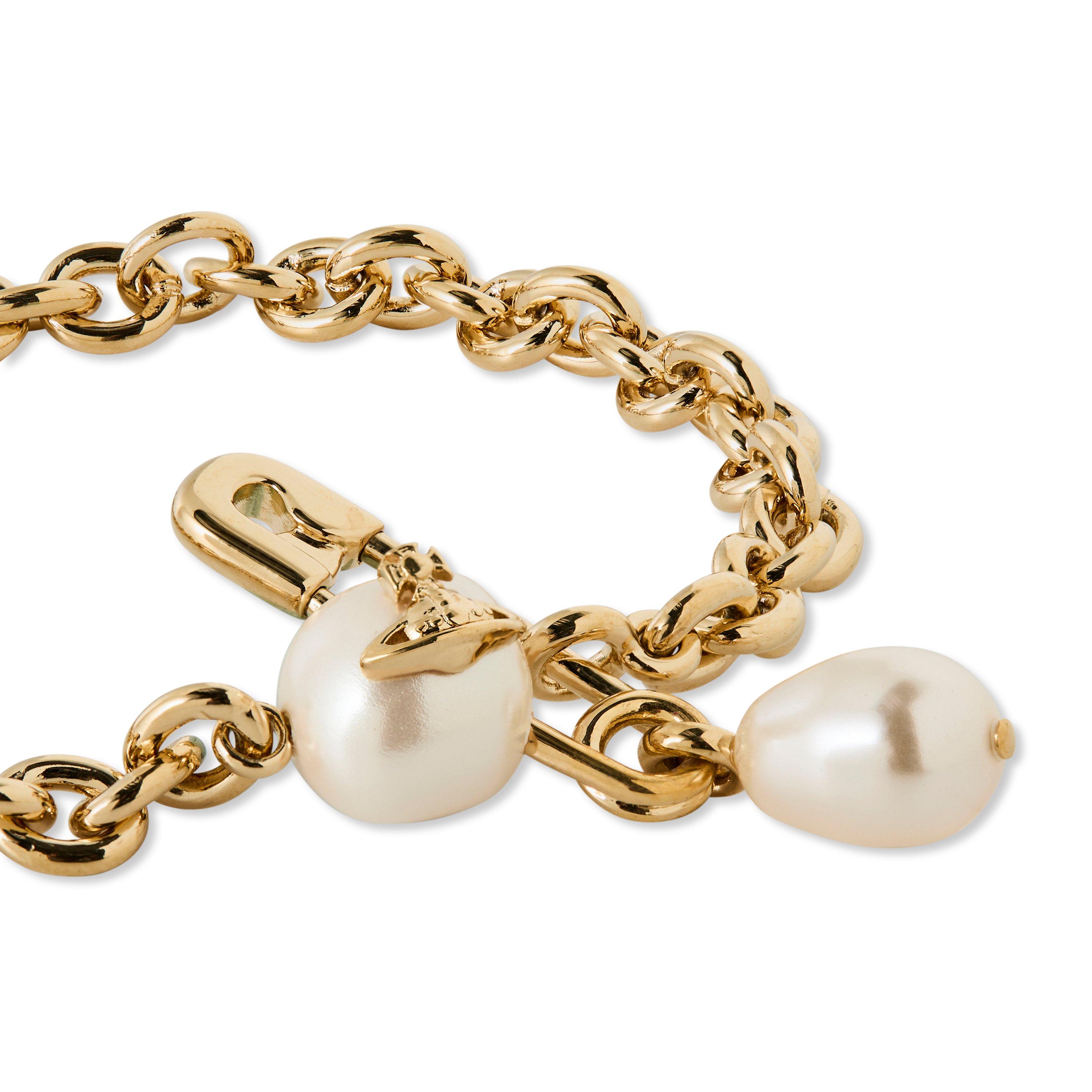 Gold / Crm - Vivienne Westwood - Claude Bracelet - 2