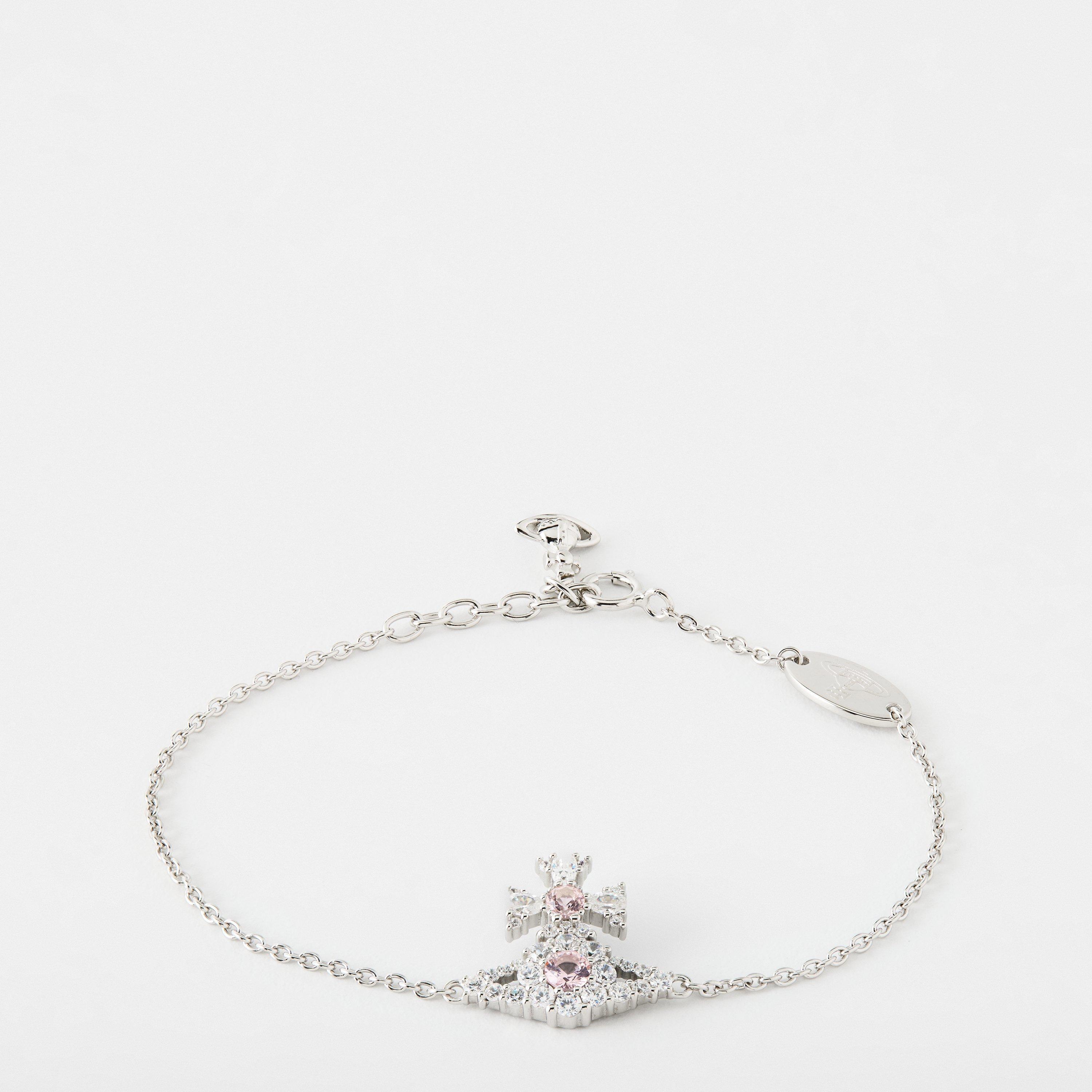 Plat/White - Vivienne Westwood - Women's Viv Masha Chain Bracelets - 1