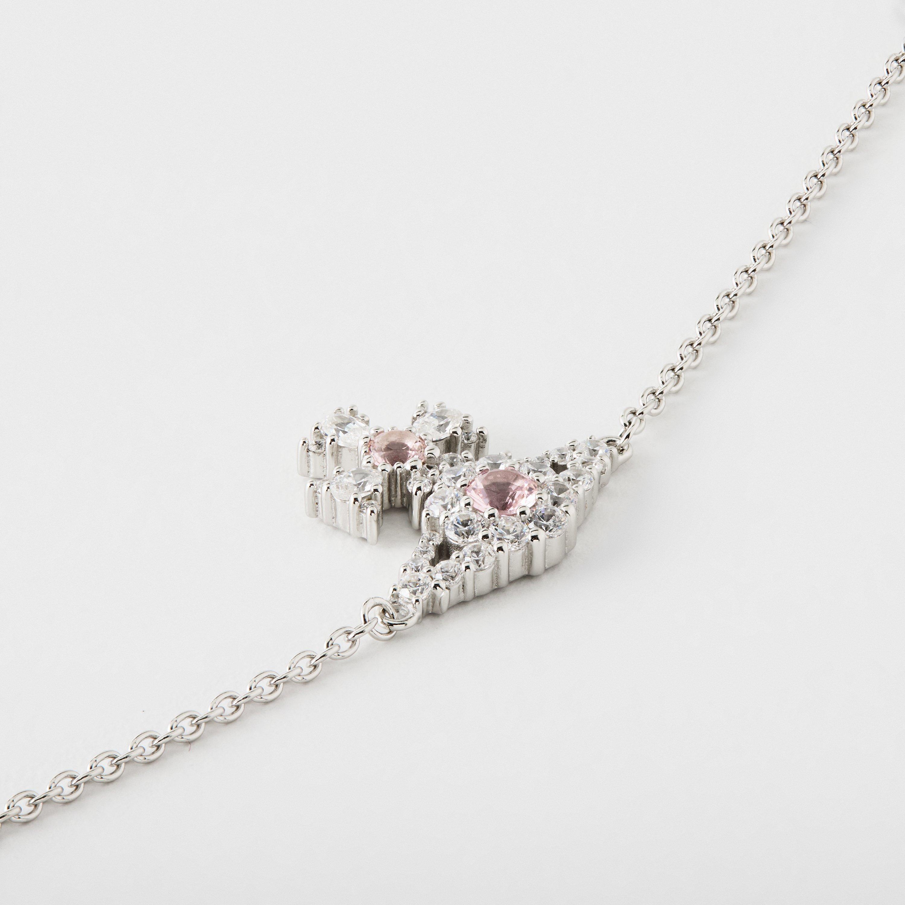 Plat/White - Vivienne Westwood - Women's Viv Masha Chain Bracelets - 2