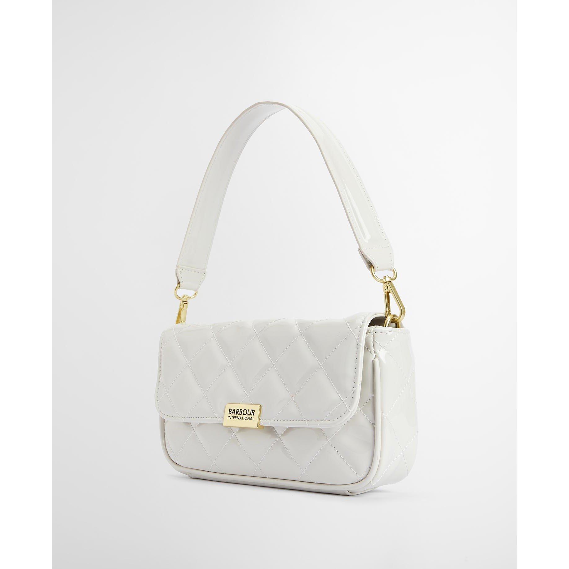 G Silver Birch - Barbour International - Quilted Medium Cross Body Bag - 4