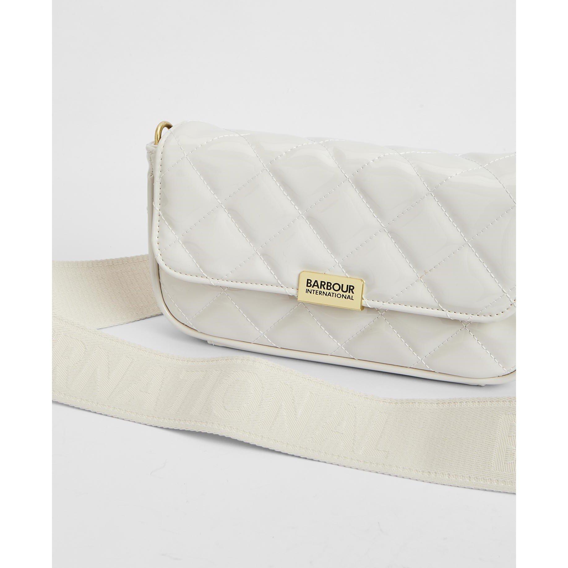 G Silver Birch - Barbour International - Quilted Medium Cross Body Bag - 5