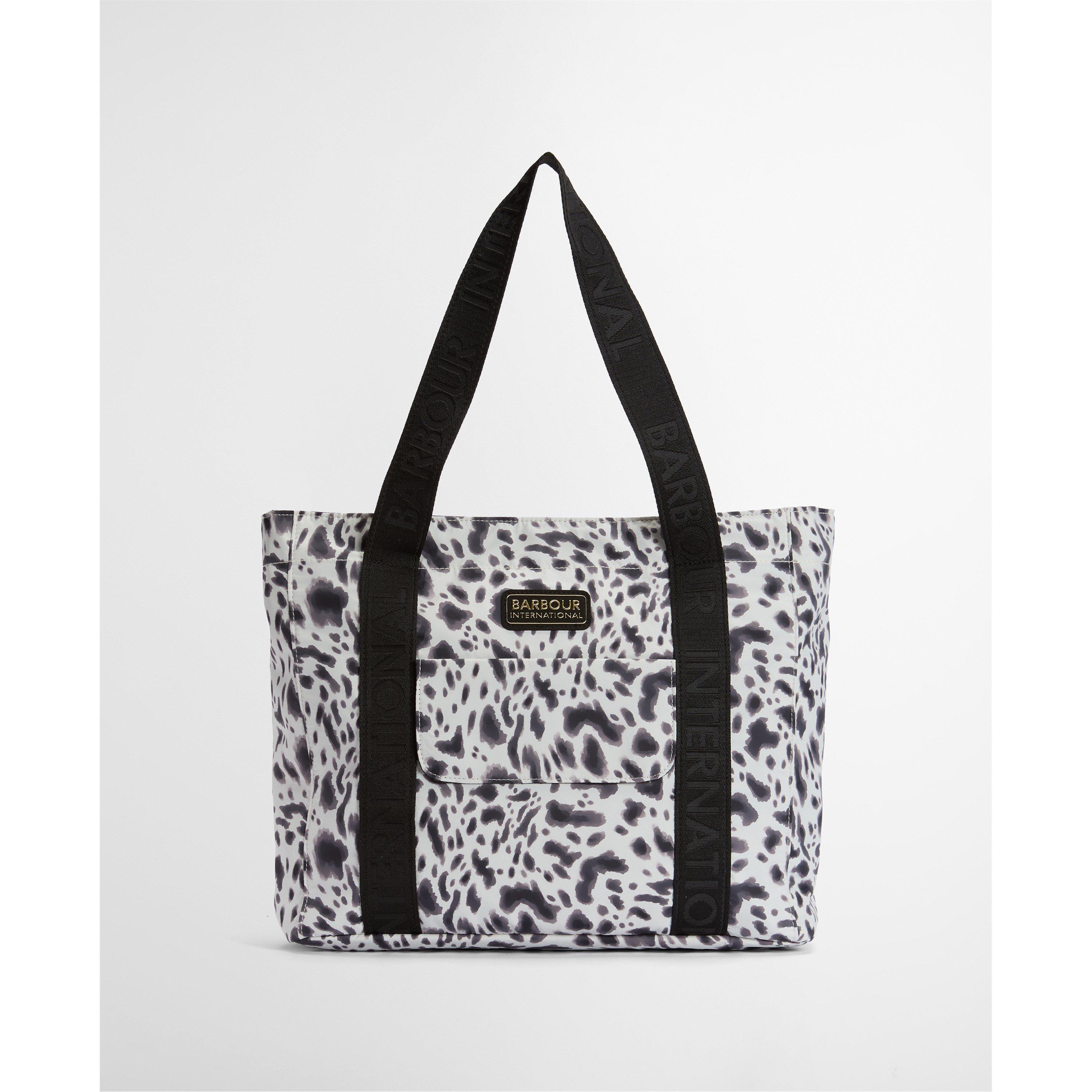 Barbour International Women's Boulevard Tote Bag - Bio Ink Leop