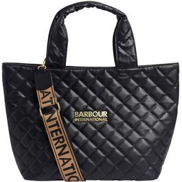 Barbour International Battersea Quilted Mini Tote Bag