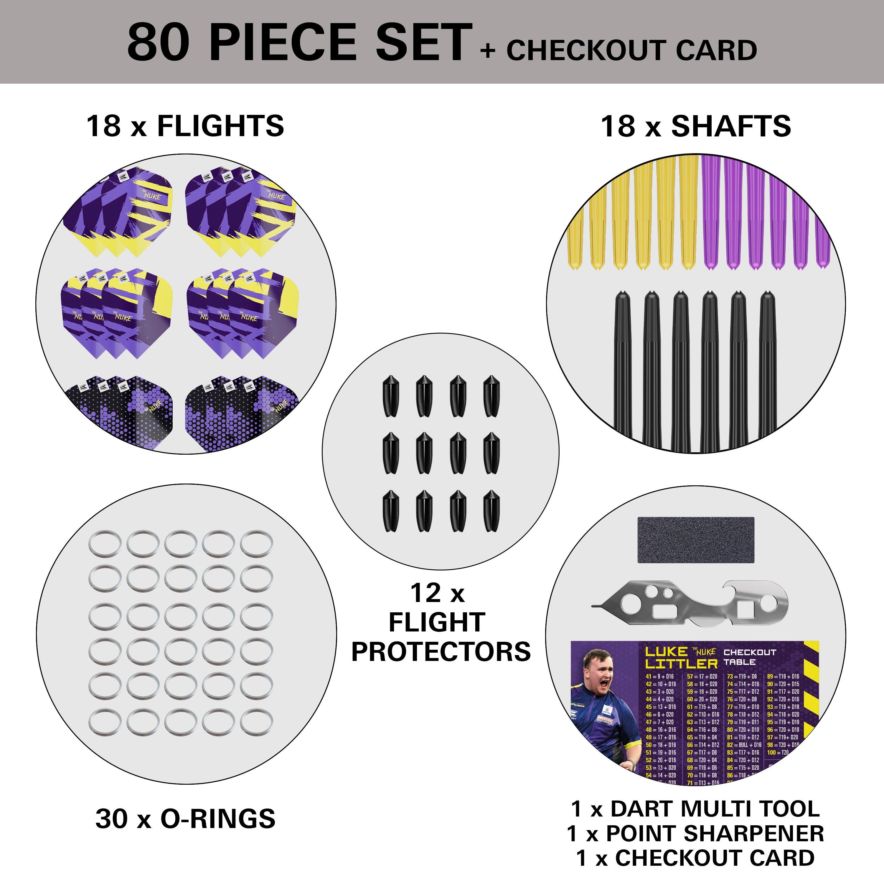 Morado - Target Darts - Luke Littler Dart Accessories Kit - 5
