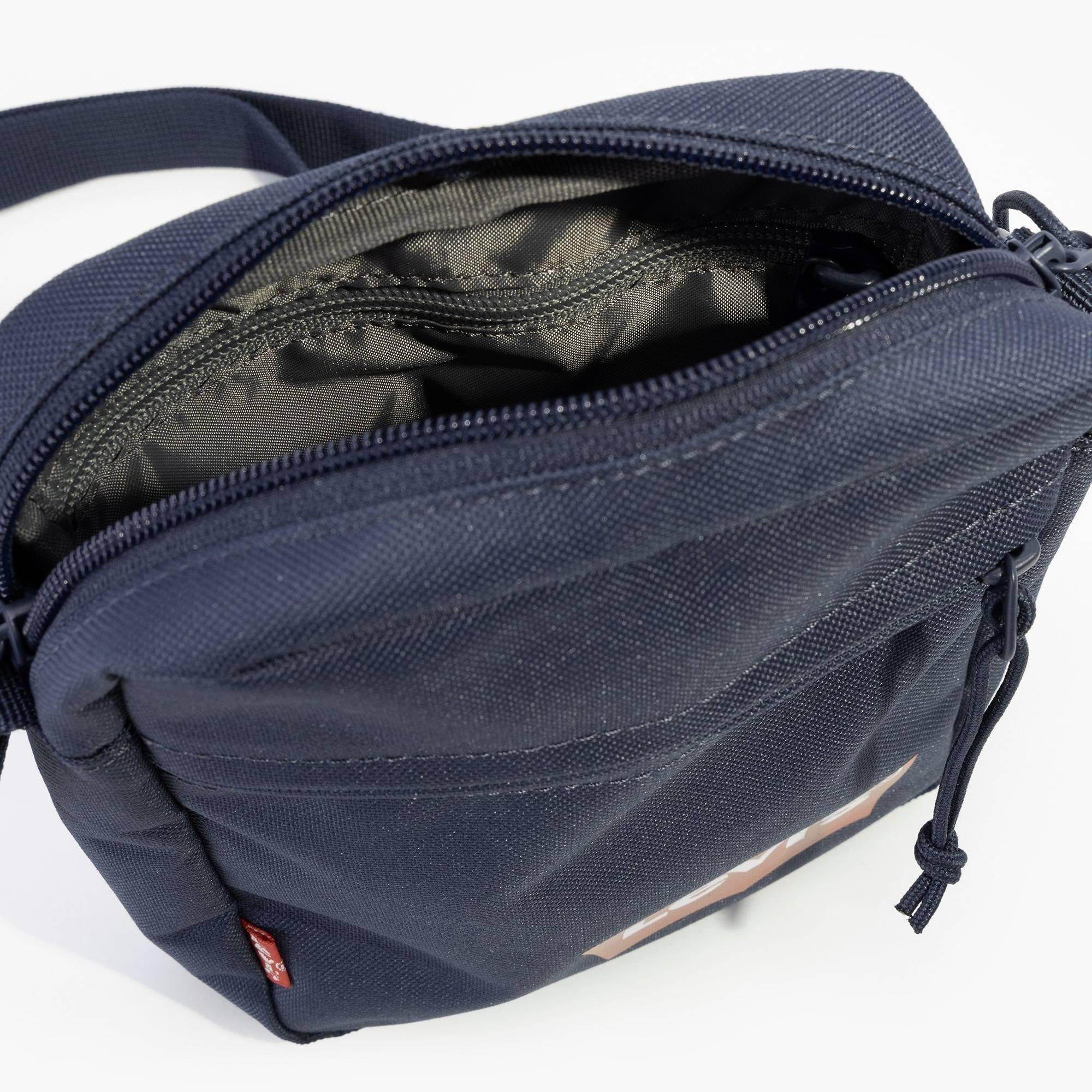 Azul Marinho Sólido - Levis - Men's Mini Cross Body Bag - 3