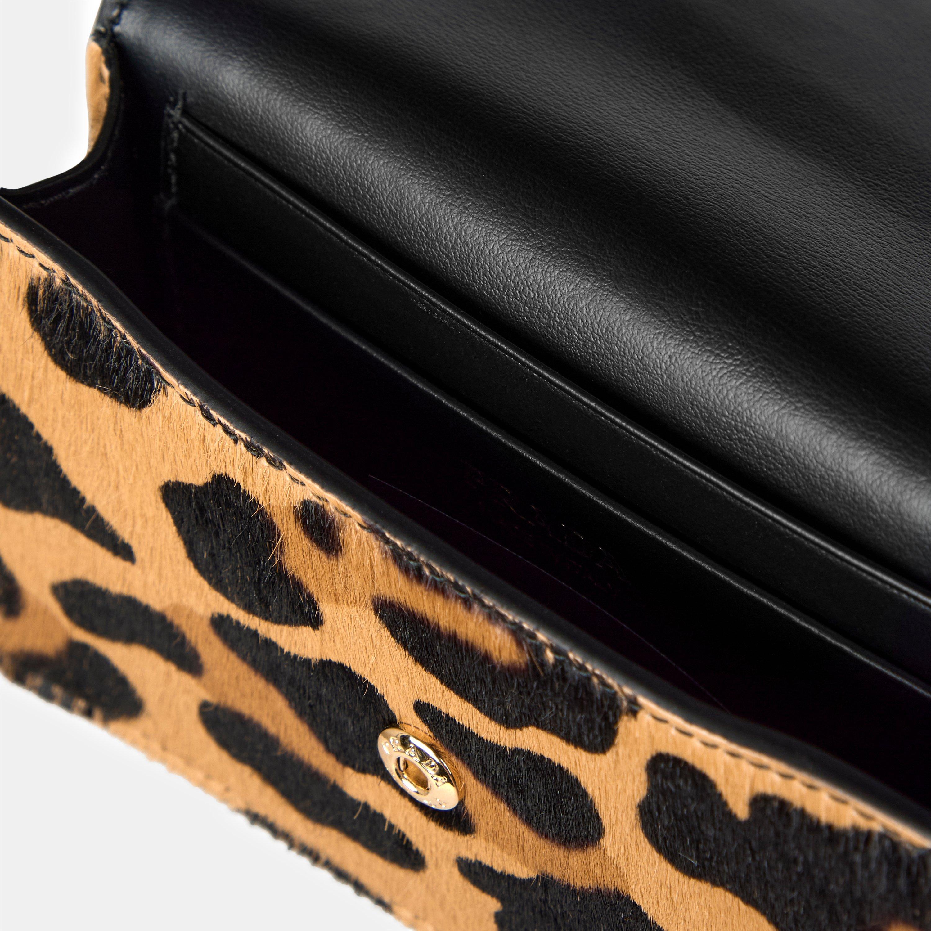 Miele - Prada - Women's Leopard Print Mini Bag - 5