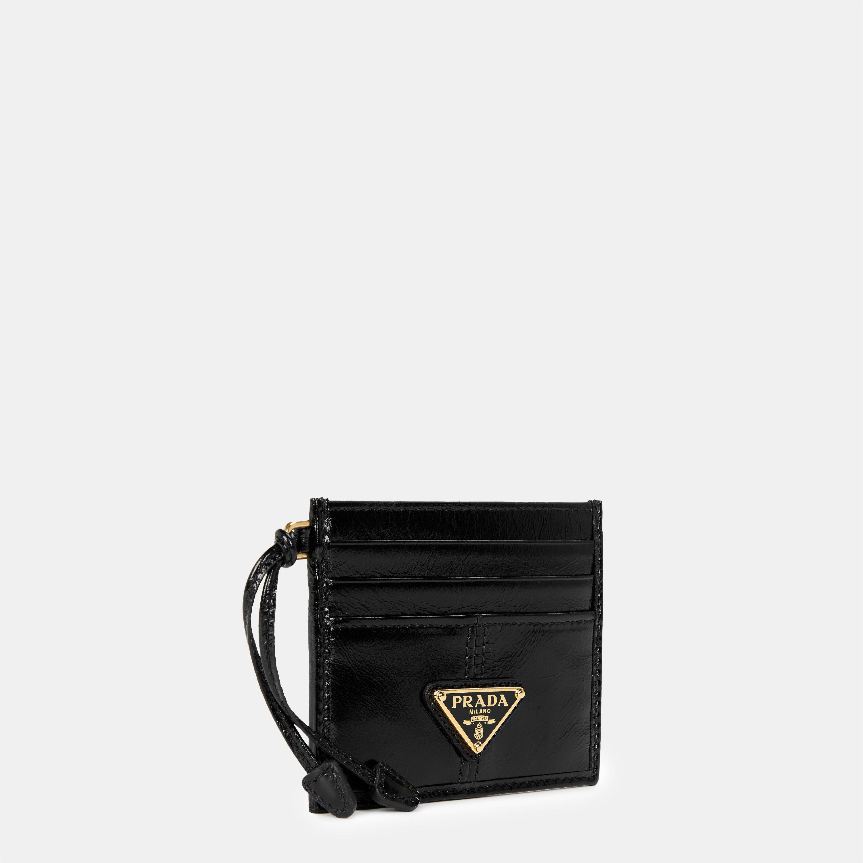 Nero - Prada - Women's Soft Leather Card Holder - 3