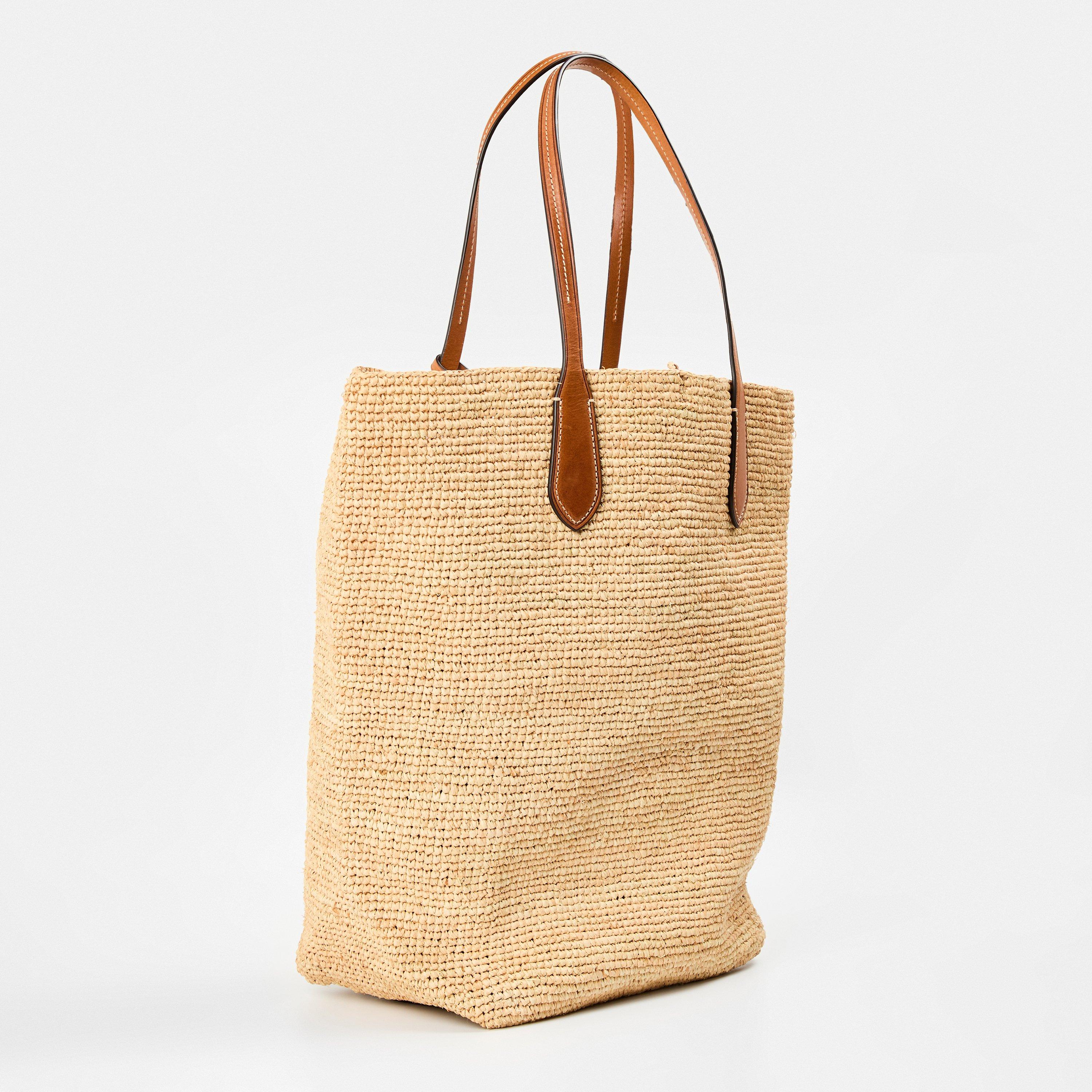 Natural/Cuoio - Polo Ralph Lauren - Women's Natural Tote Bags - 2