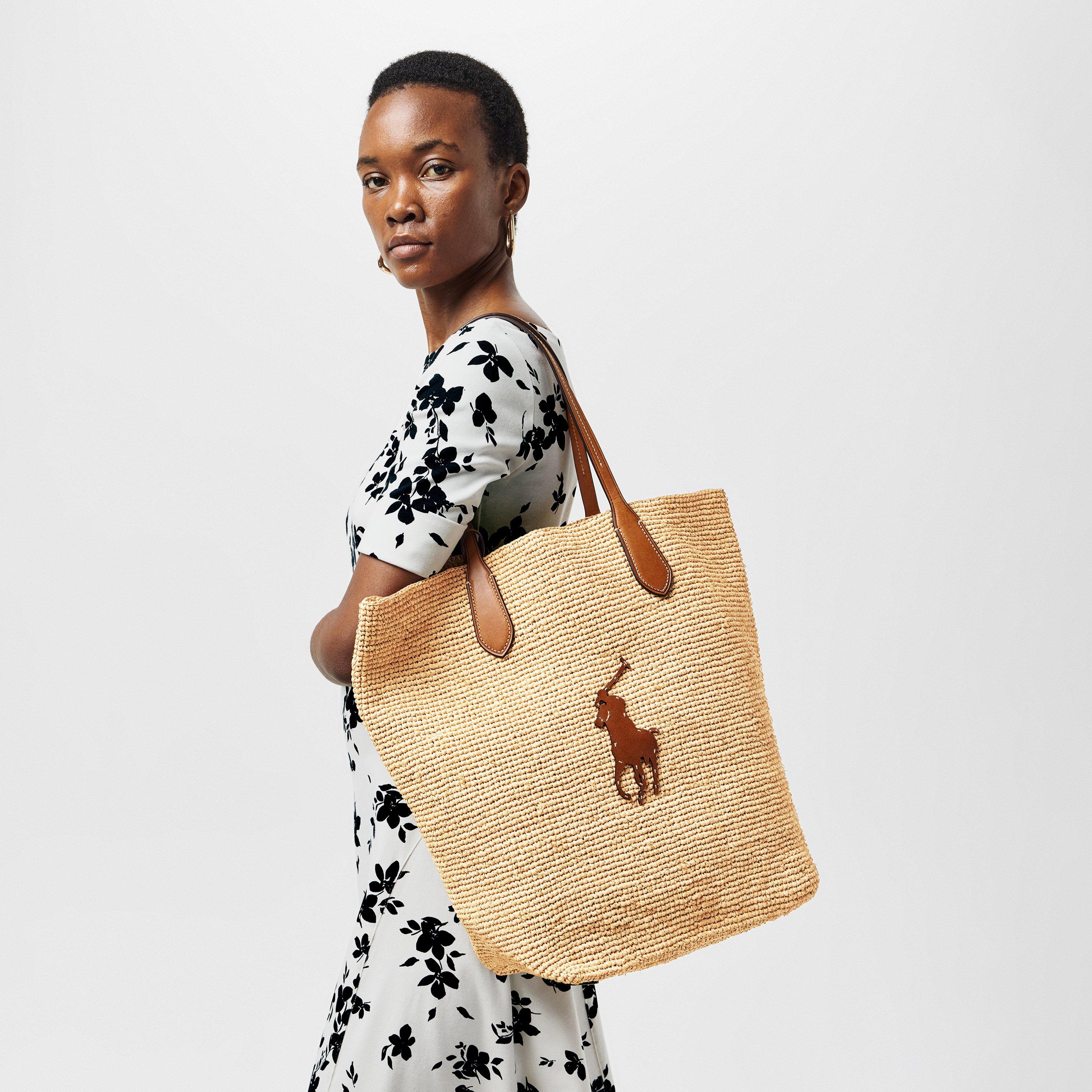 Natural/Cuoio - Polo Ralph Lauren - Women's Natural Tote Bags - 3