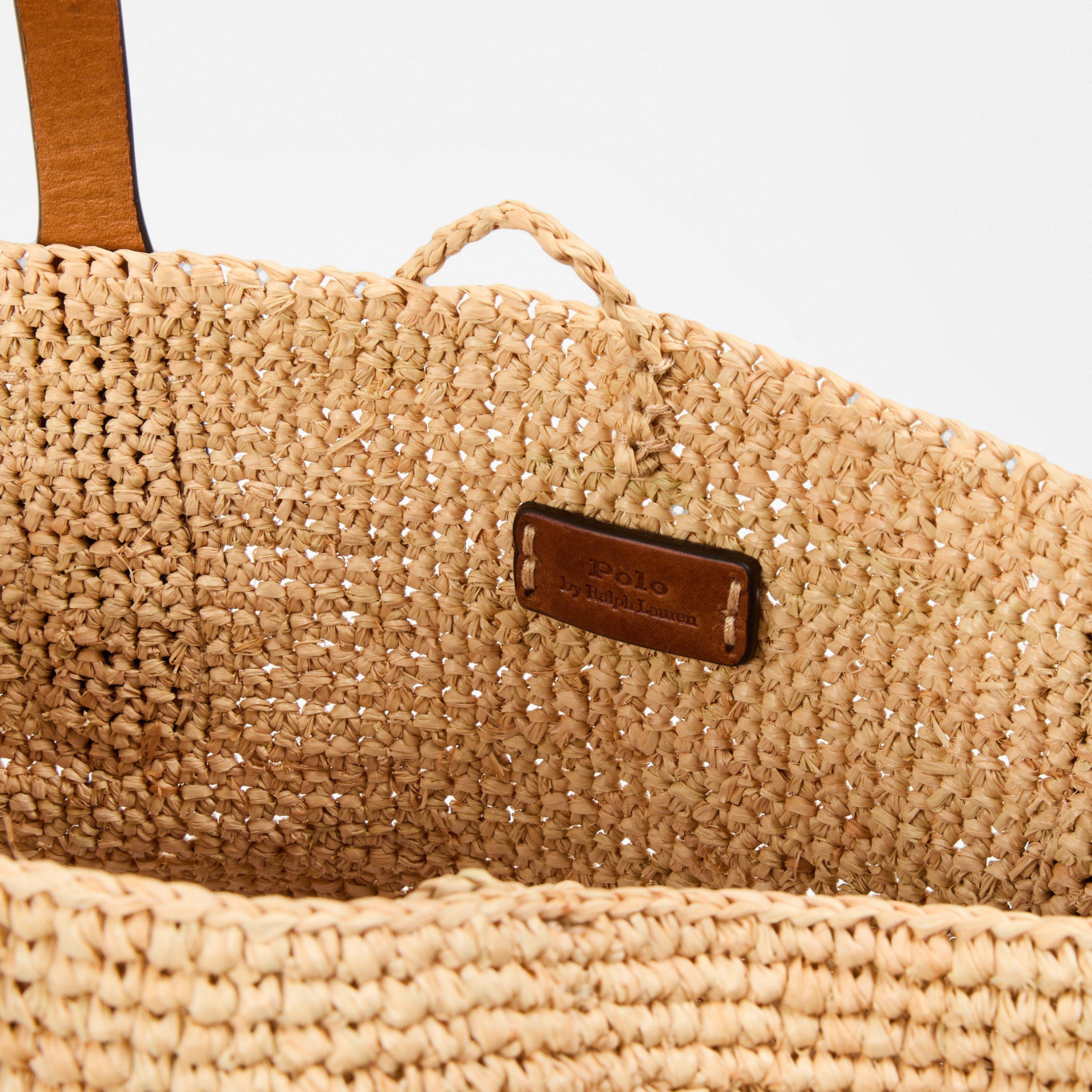 Natural/Cuoio - Polo Ralph Lauren - Women's Natural Tote Bags - 5