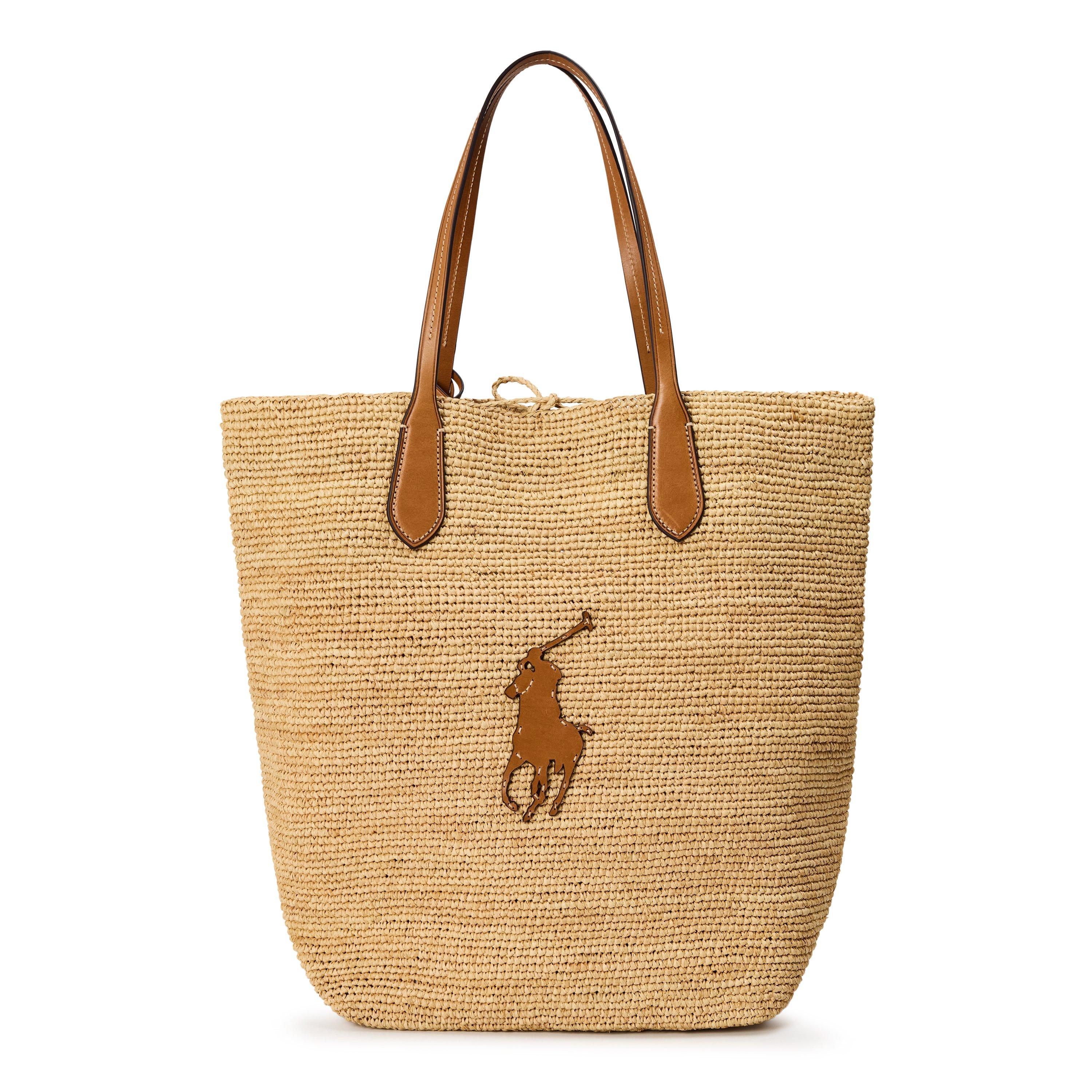 NATURAL/CUOIO - Polo Ralph Lauren - Women's Natural Tote Bags - 1