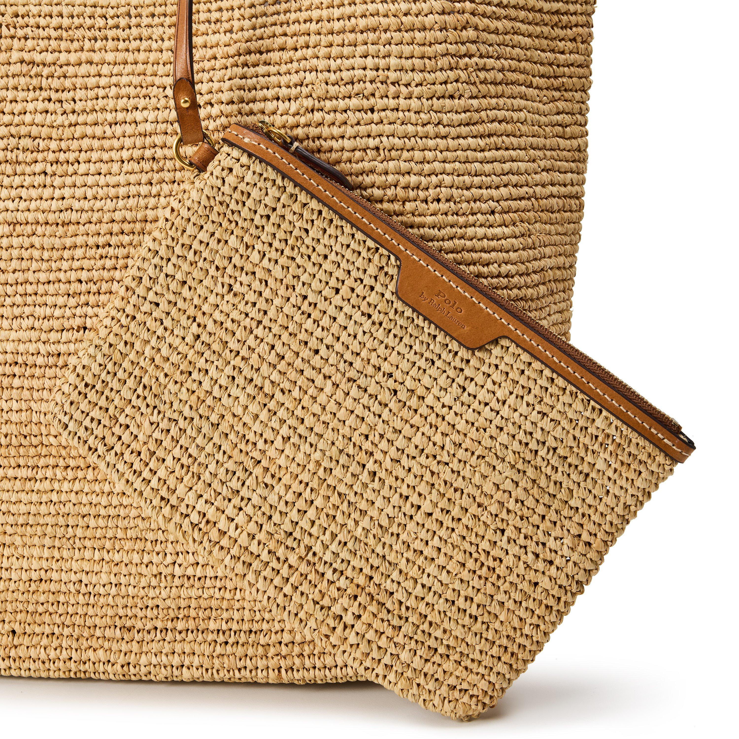 NATURAL/CUOIO - Polo Ralph Lauren - Women's Natural Tote Bags - 3