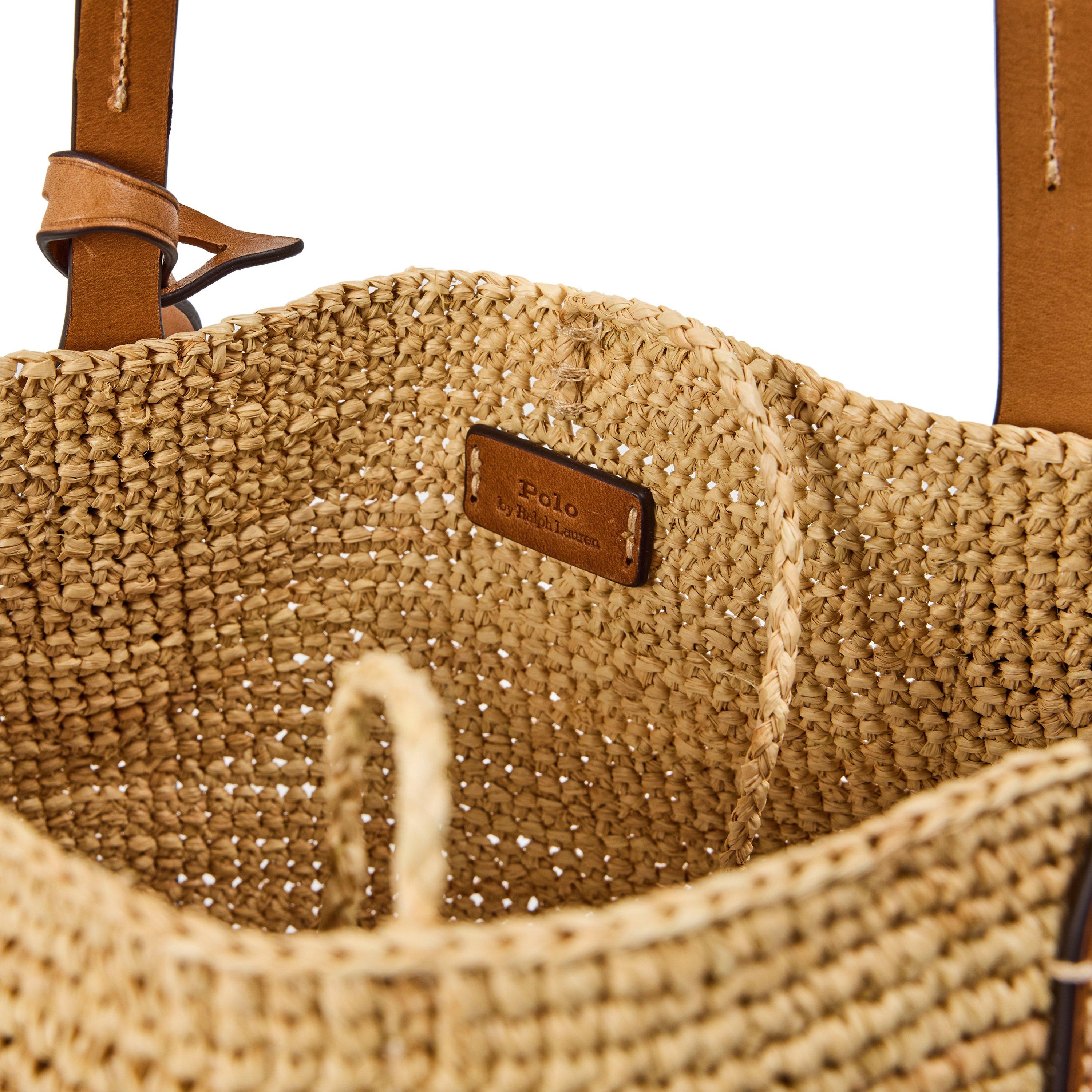 NATURAL/CUOIO - Polo Ralph Lauren - Women's Natural Tote Bags - 4