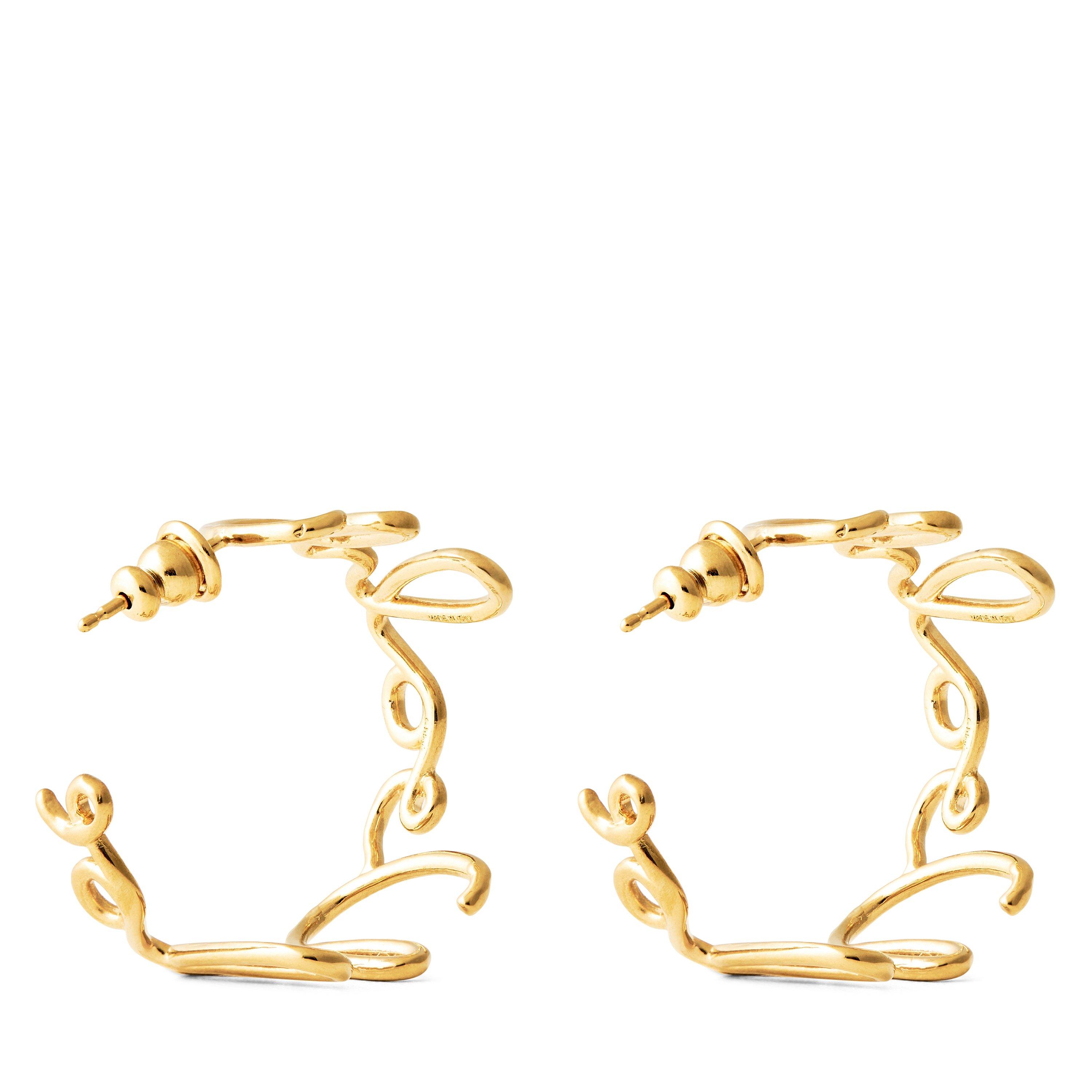 Vintage Gold - Chloe - Women's Iconic Hoop Earrings - 2