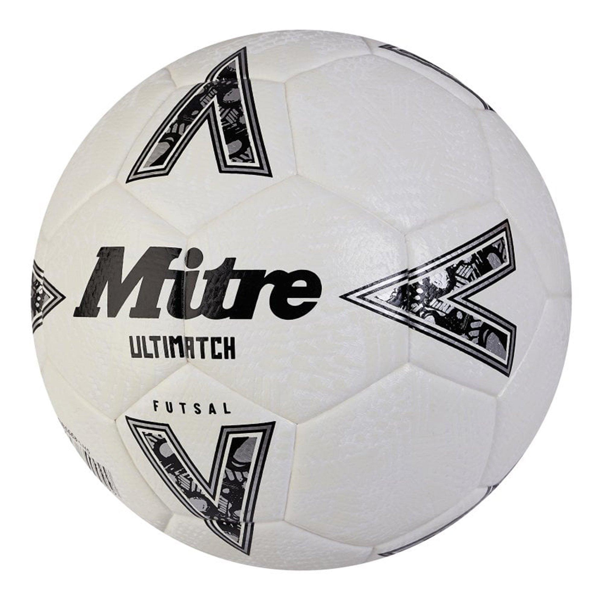 White/Black - Mitre - Ultimatch Futsal Football - 2