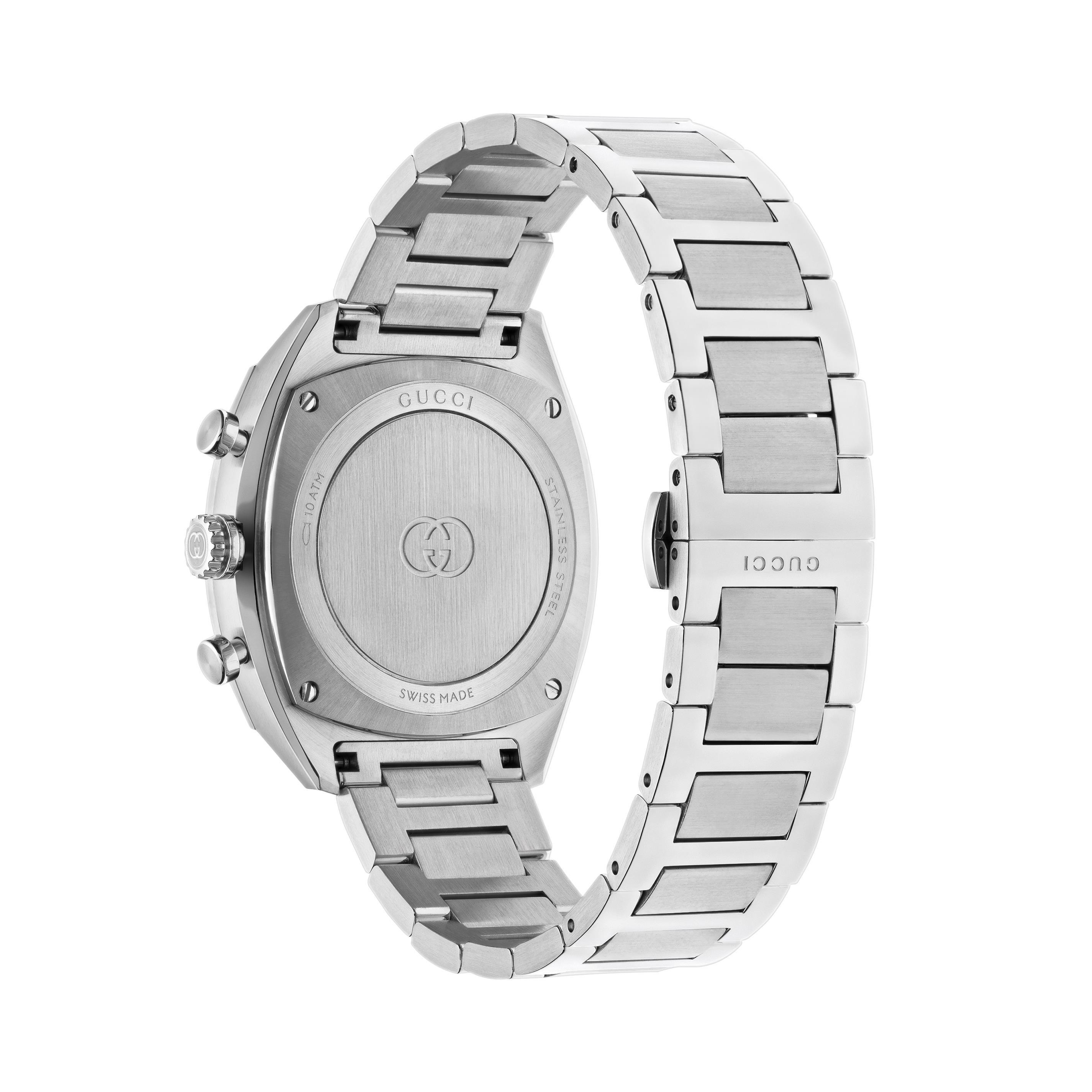 Black/Silver - Gucci - Interlocking Watch - 2