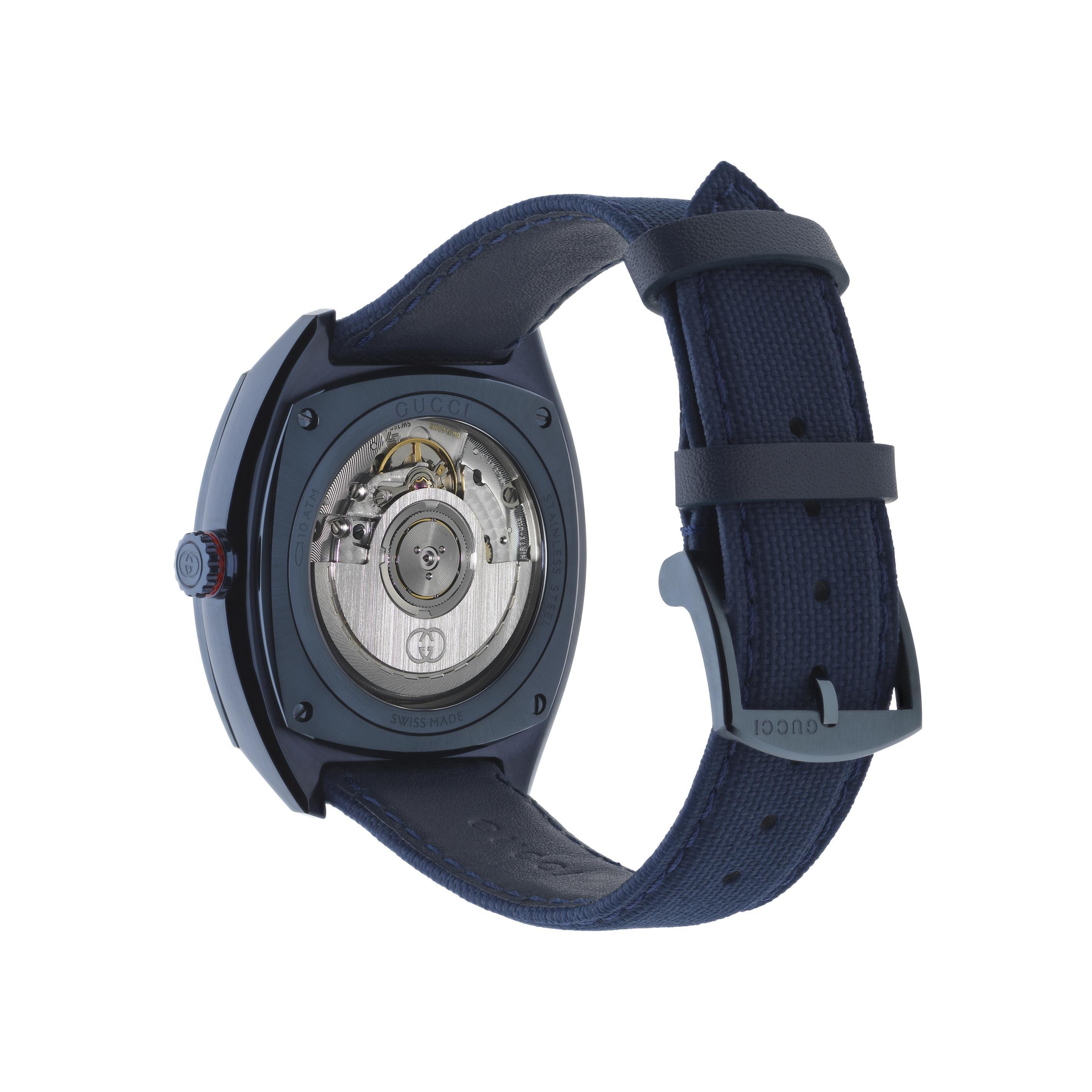 Blue - Gucci - Interlocking Watch - 3