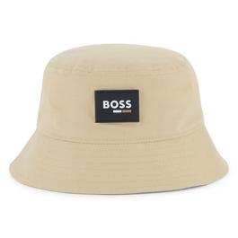 Boss Logo Bucket Hat Juniors