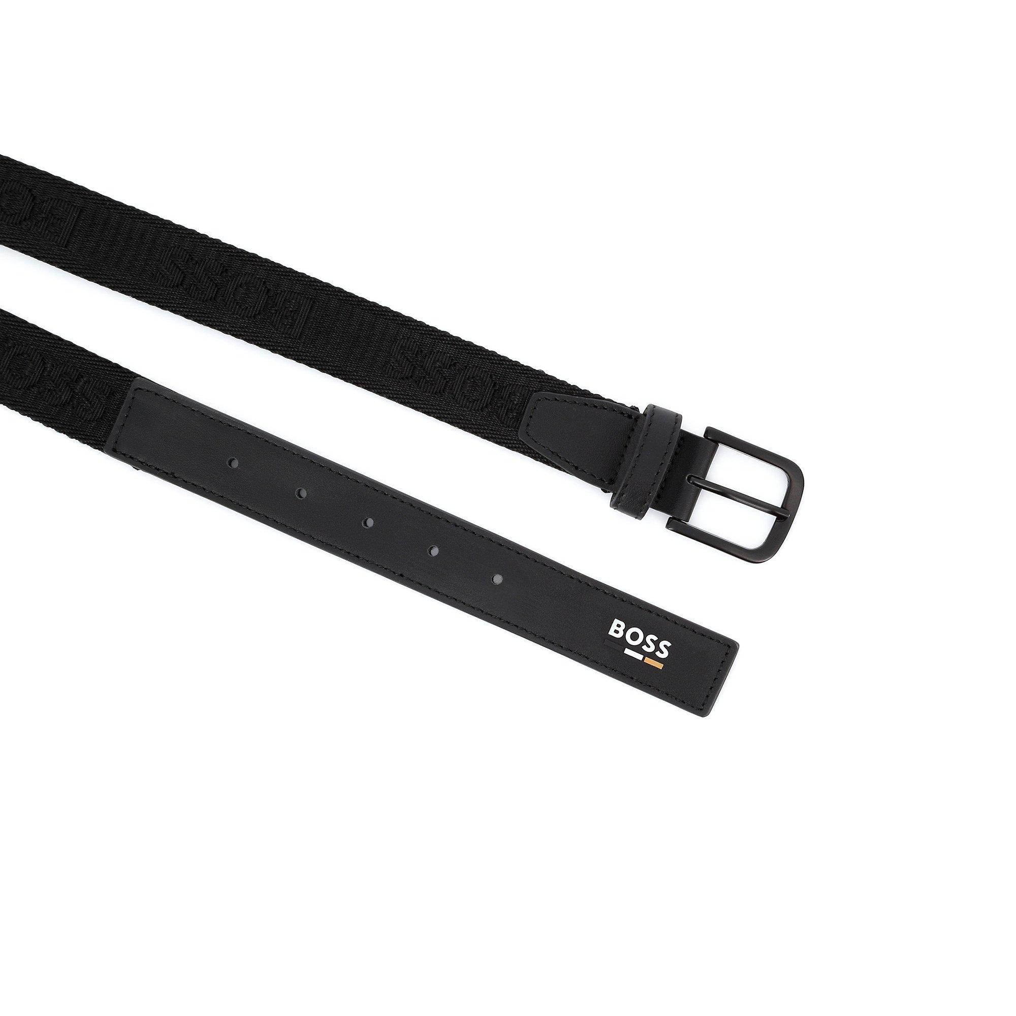 Black 09B - Boss - Kids Logo Belt - 2