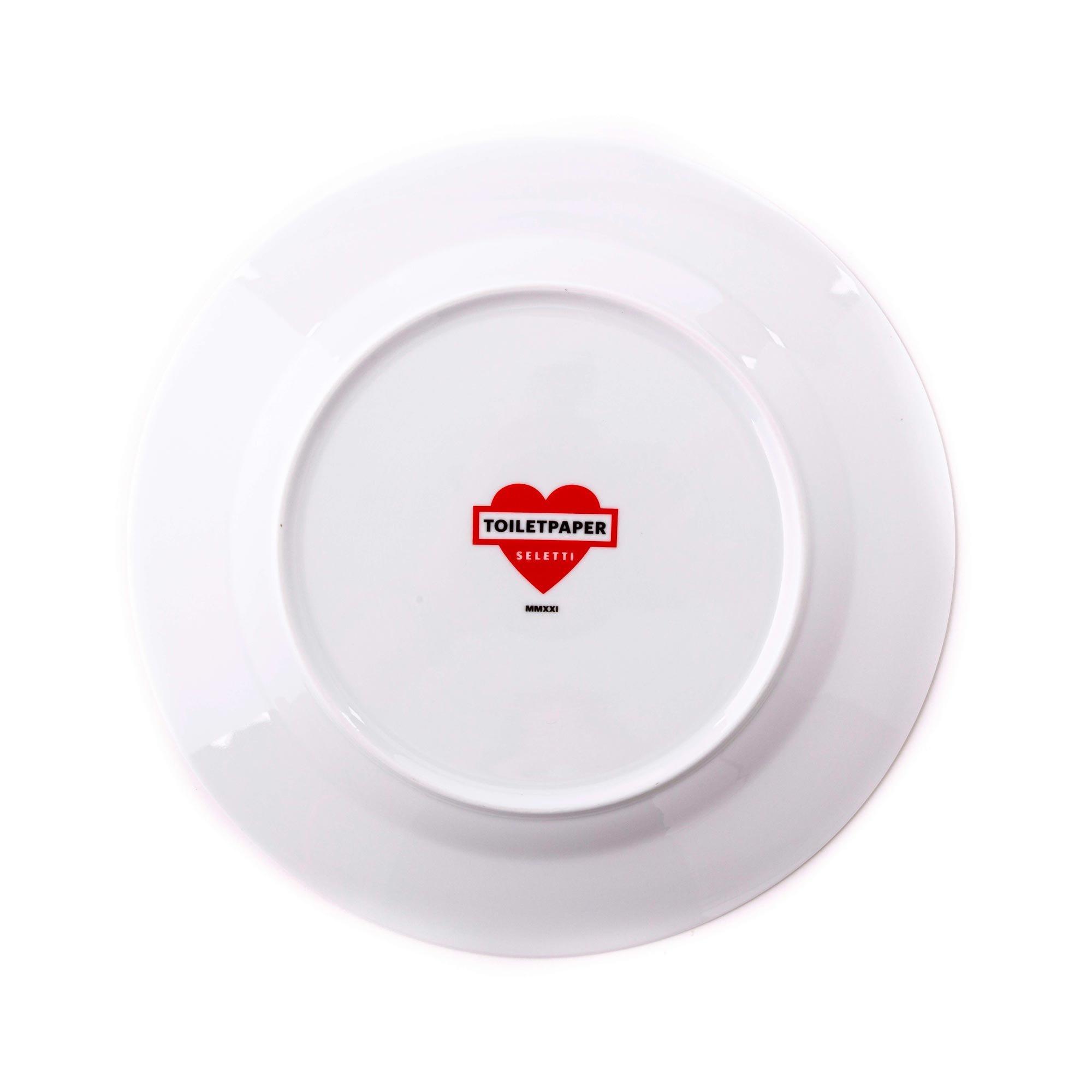 Drill - Seletti wears Toiletpaper - Porcelain Dinner Plate - 3